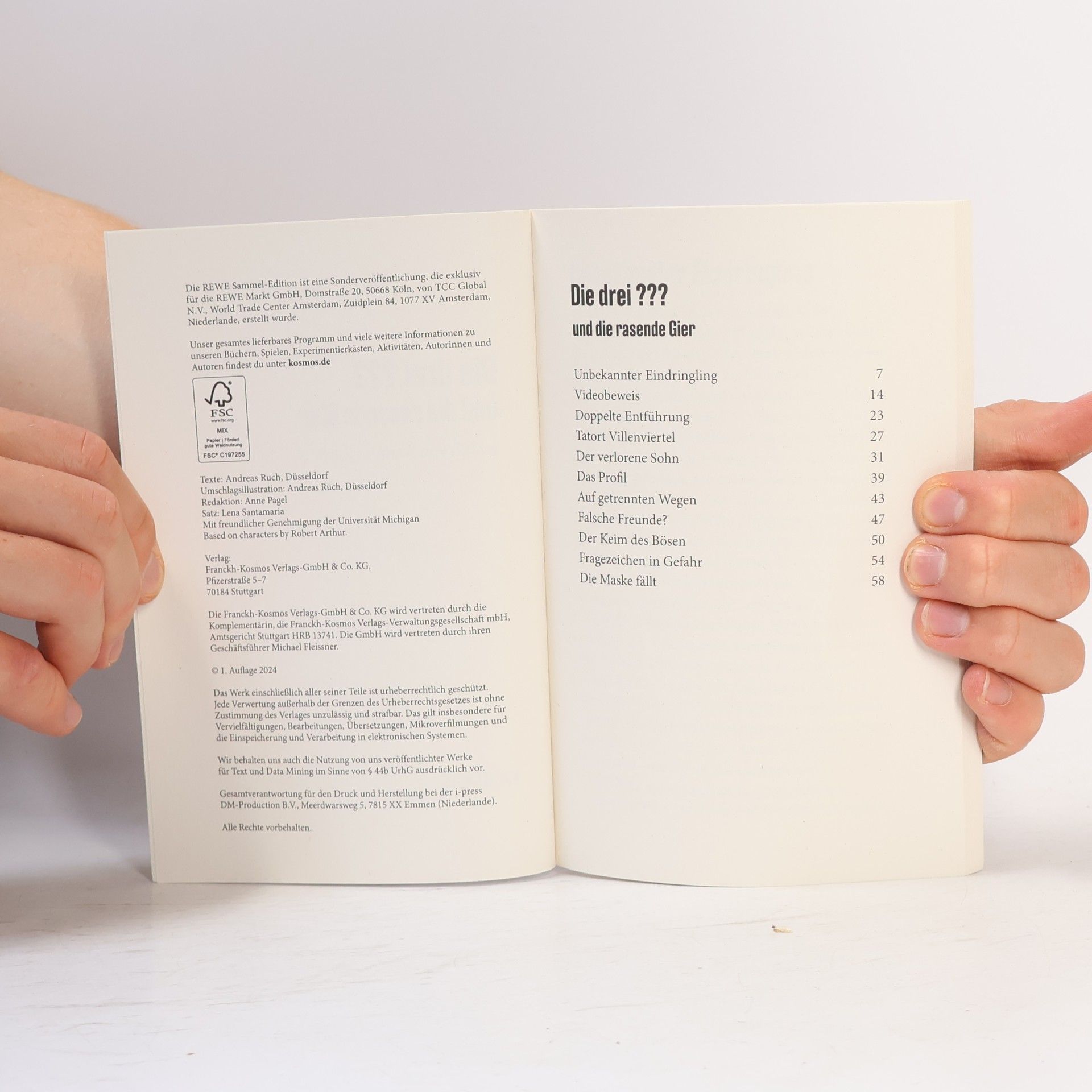 Autorenkollektiv Die drei??? und die rasende Gier