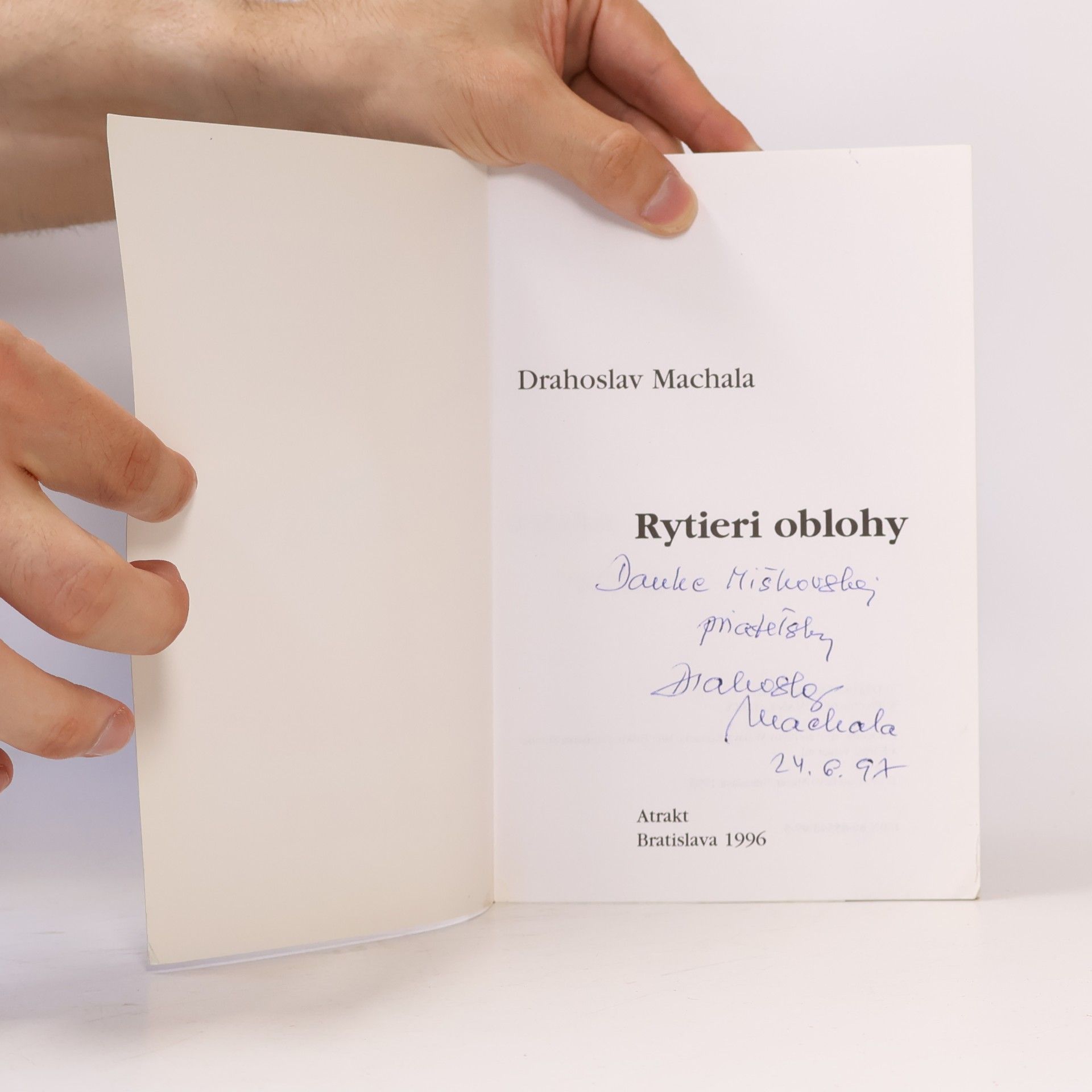 Machala Drahoslav Rytieri oblohy