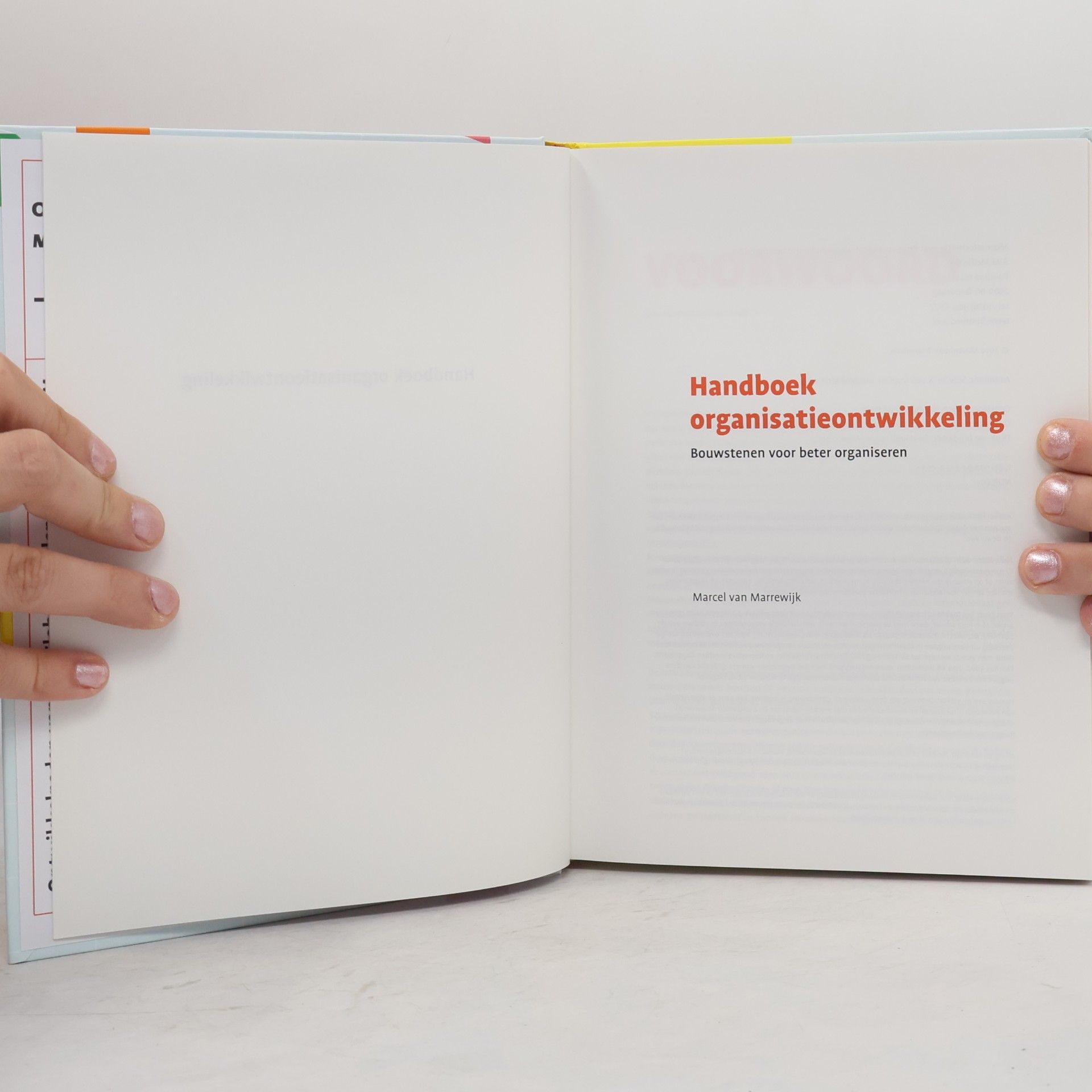 Marcel van Marrewijk Handboek Organisatieontwikkeling