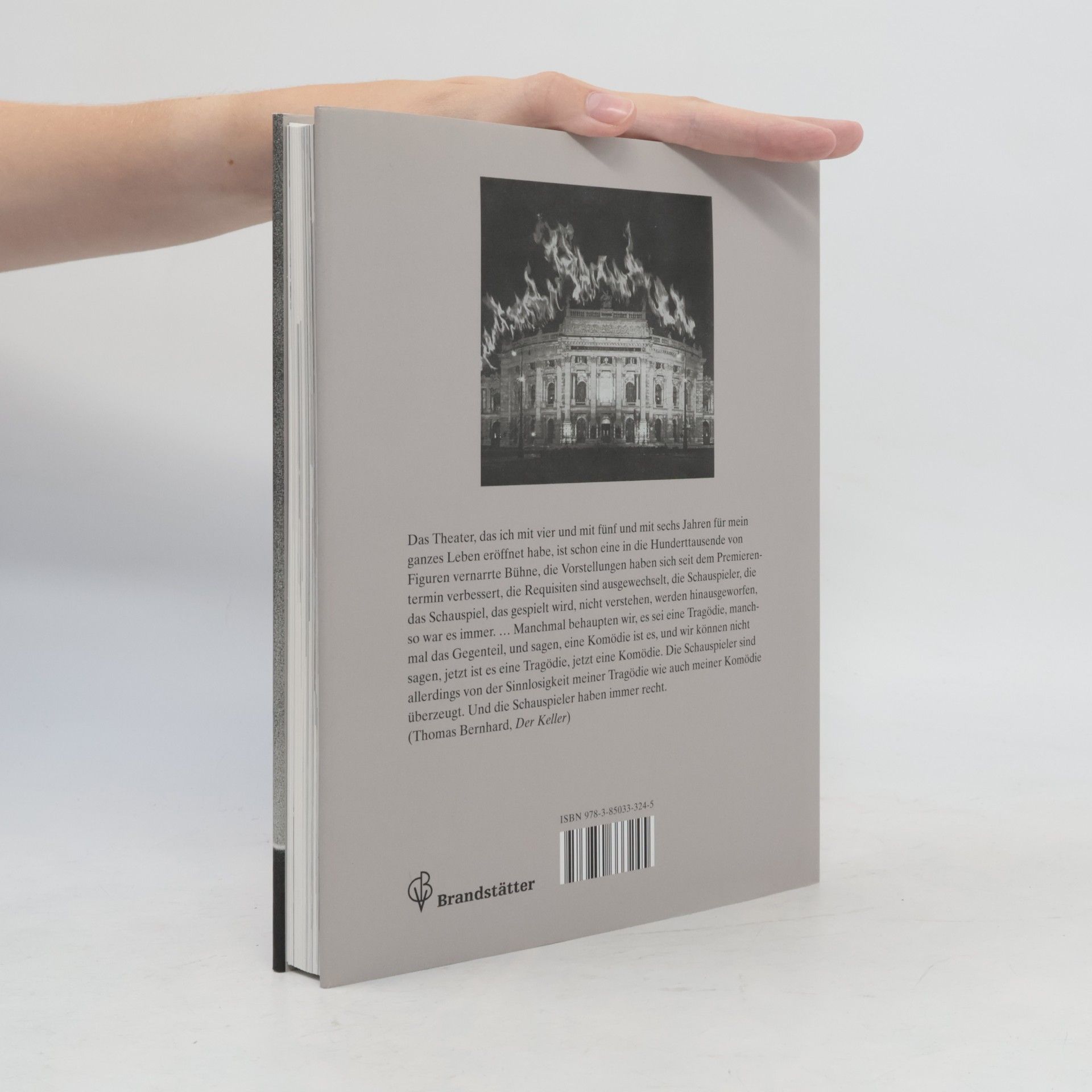Manfred Mittermayer Thomas Bernhard und das Theater. Österreich selbst ist nichts als eine Bühne
