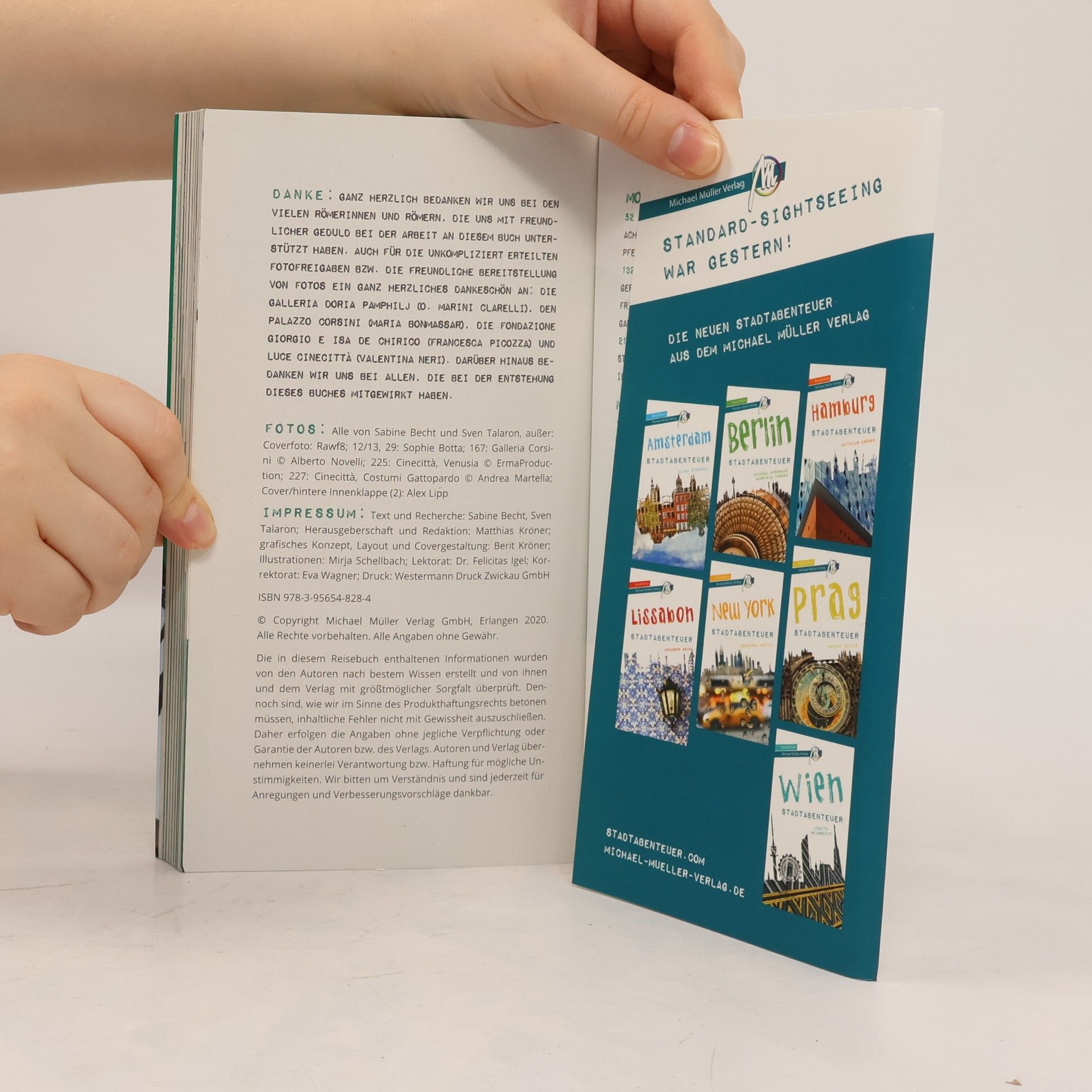 Sabine Becht Rom - Stadtabenteuer Reiseführer Michael Müller Verlag