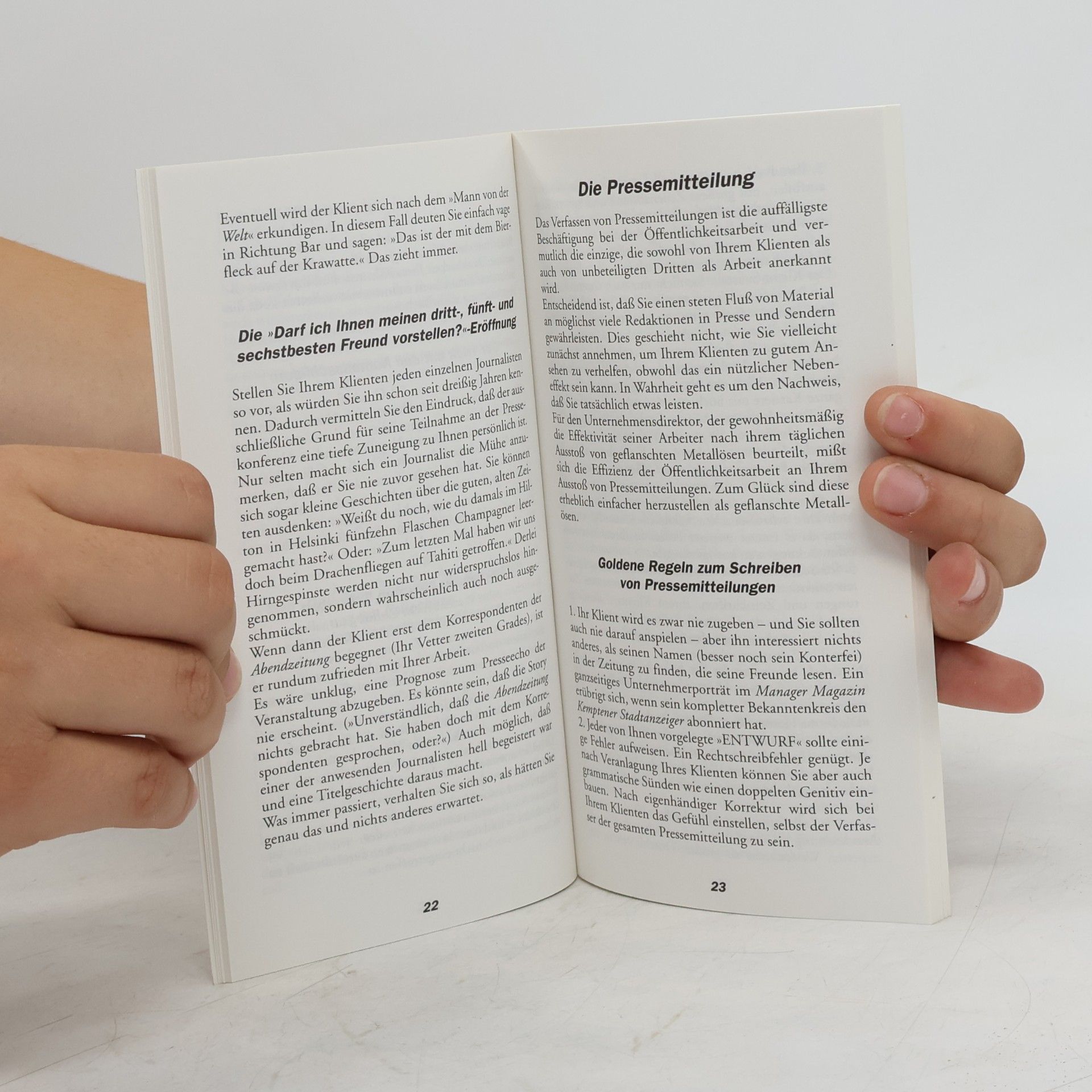Basil Saunders Alles Bluff? Mitreden beim Thema: Public Relations