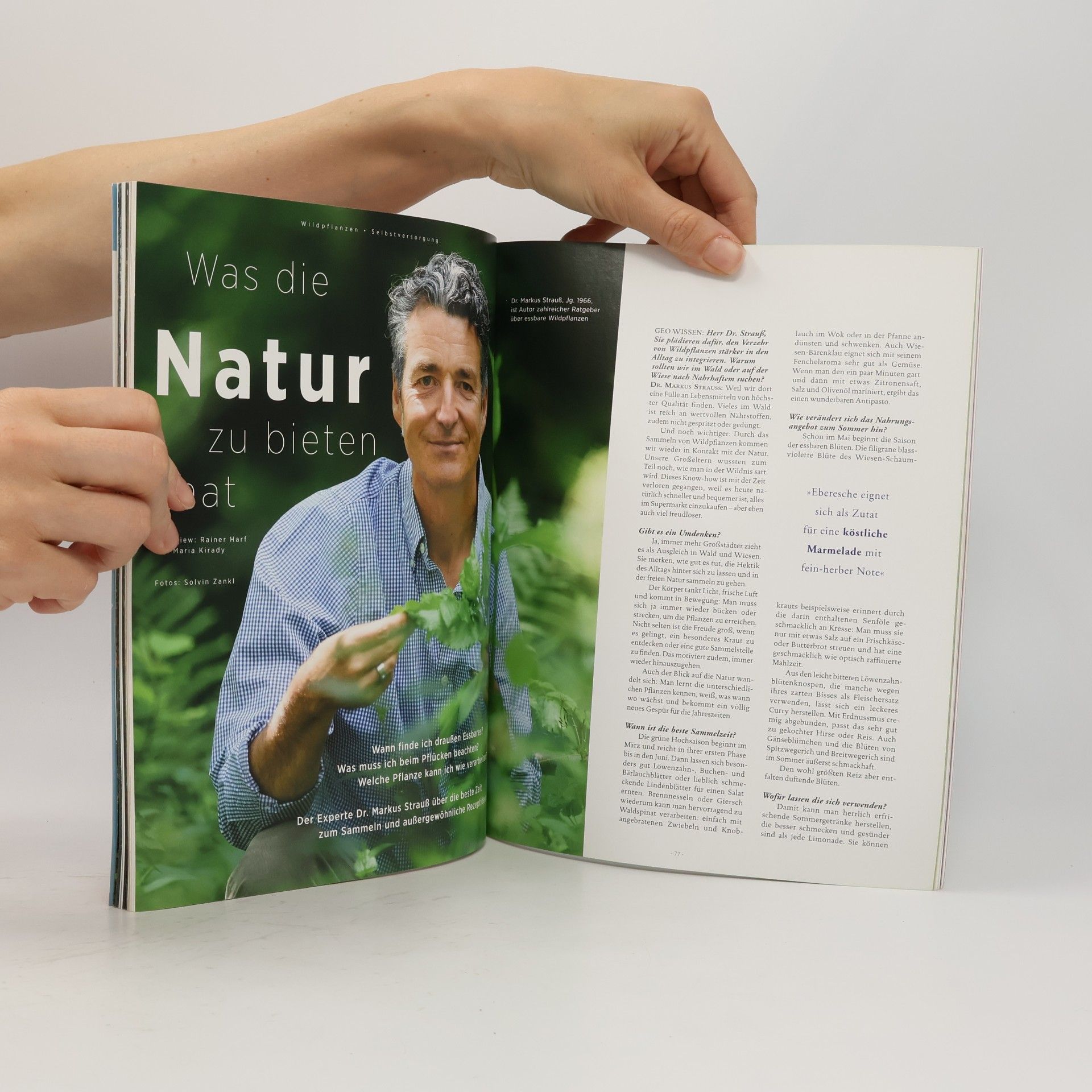 Michael Schaper GEO Wissen Ernährung - 2: Vegetarische Vielfalt!