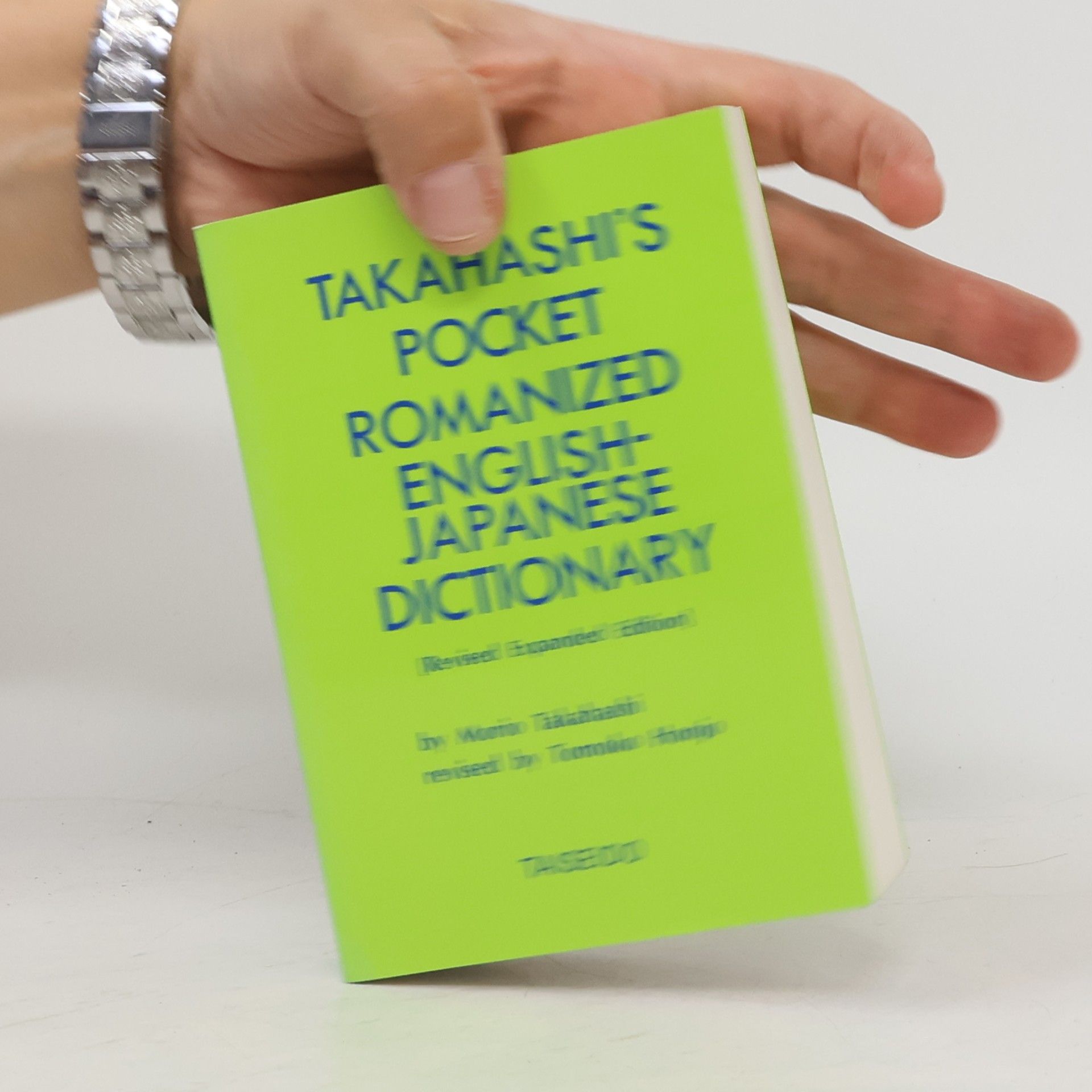 Morio Takahashi Takahashi's Pocket Romanized English-Japanese Dictionary