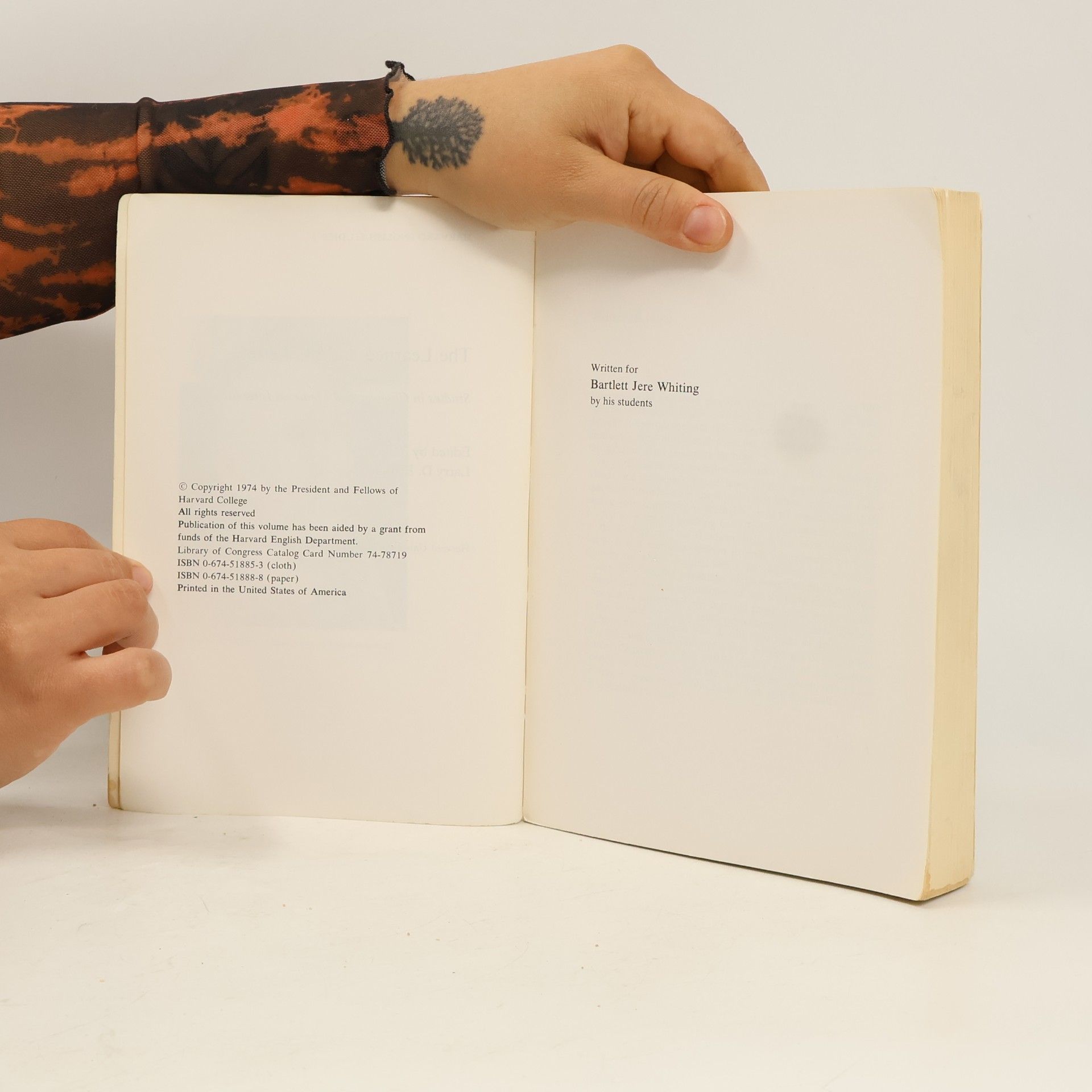 Bartlett Jere Whiting The Learned and the Lewed