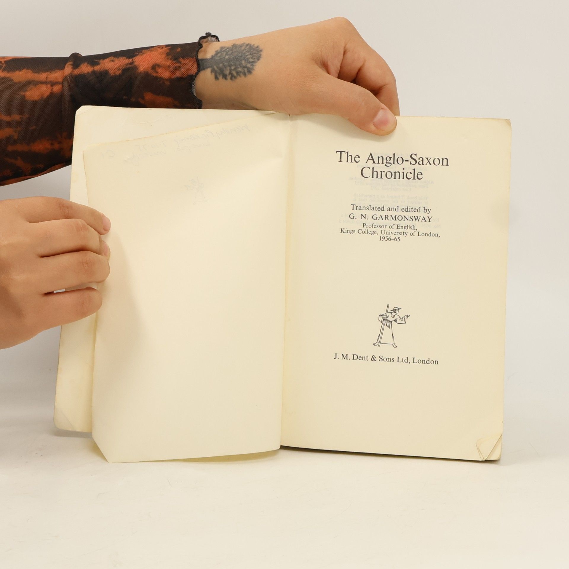 G. N. Garmonsway The Anglo-Saxon Chronicle