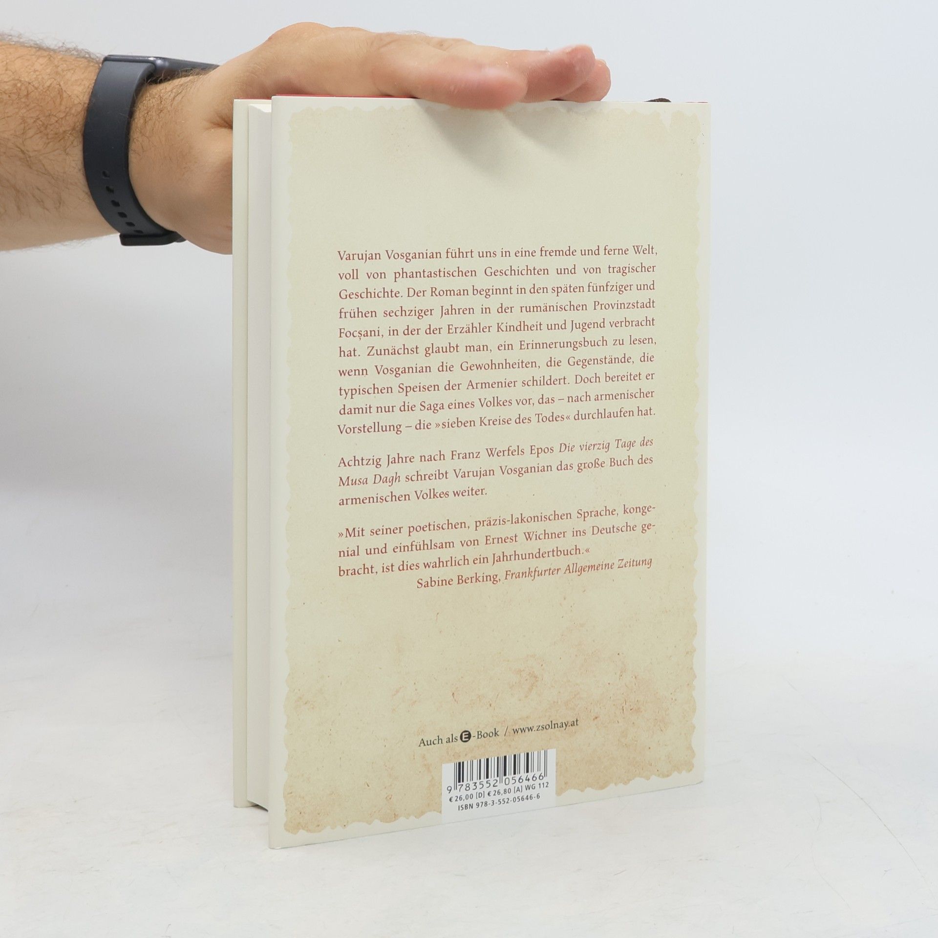 Varujan Vosganian Buch des Flüsterns