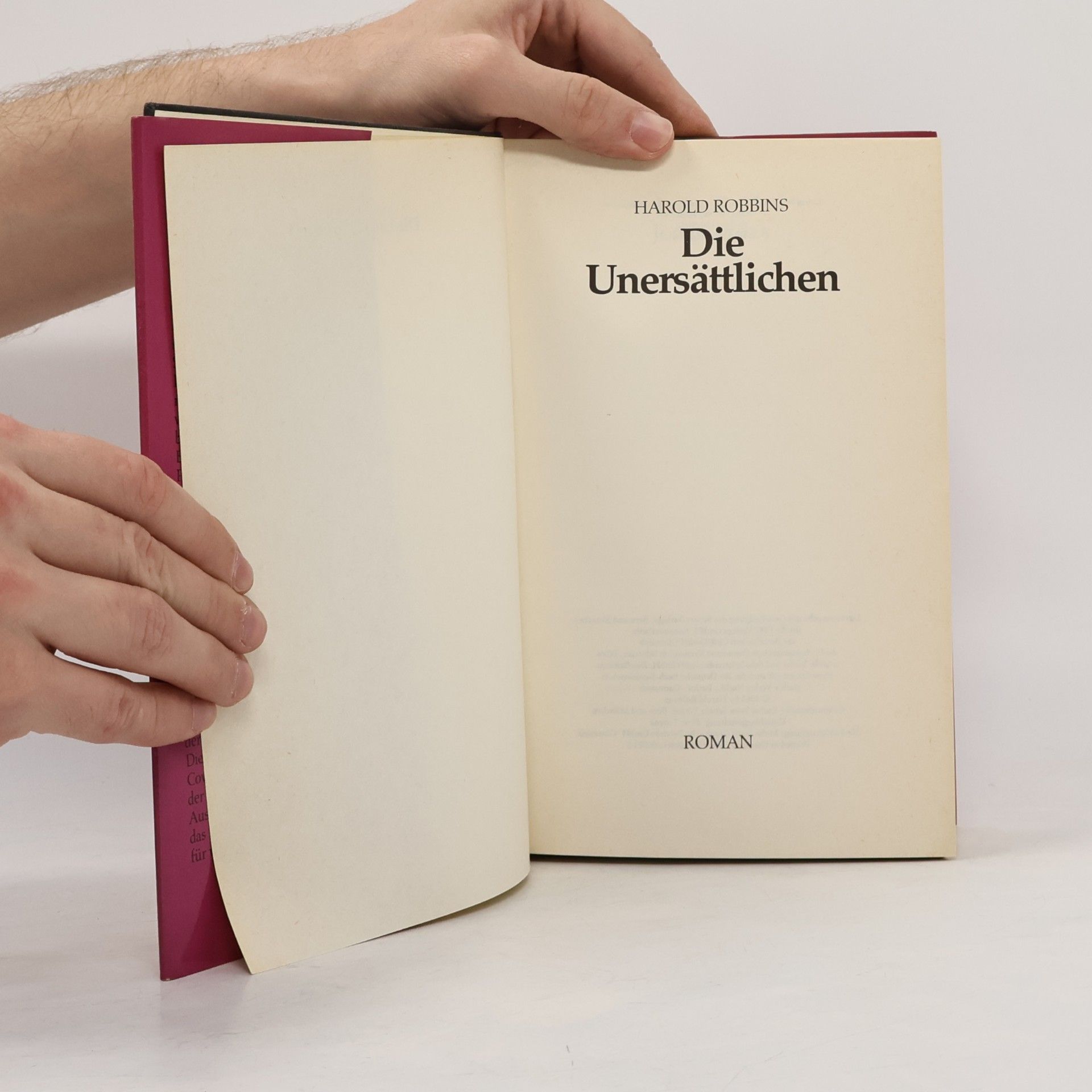 Harold Robbins Die Unersättlichen