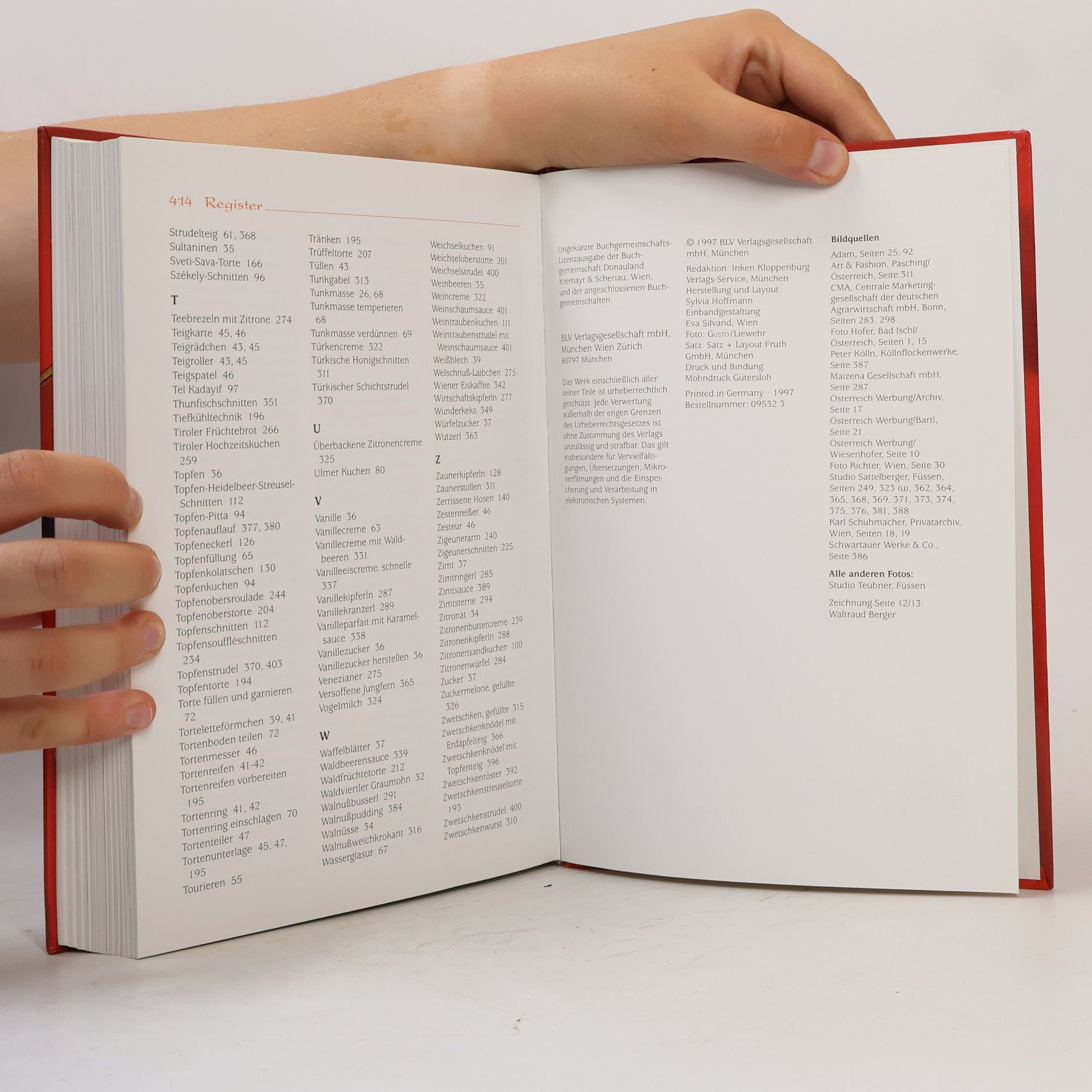 Josef Zauner Das große Buch der Österreichischen Mehlspeisen