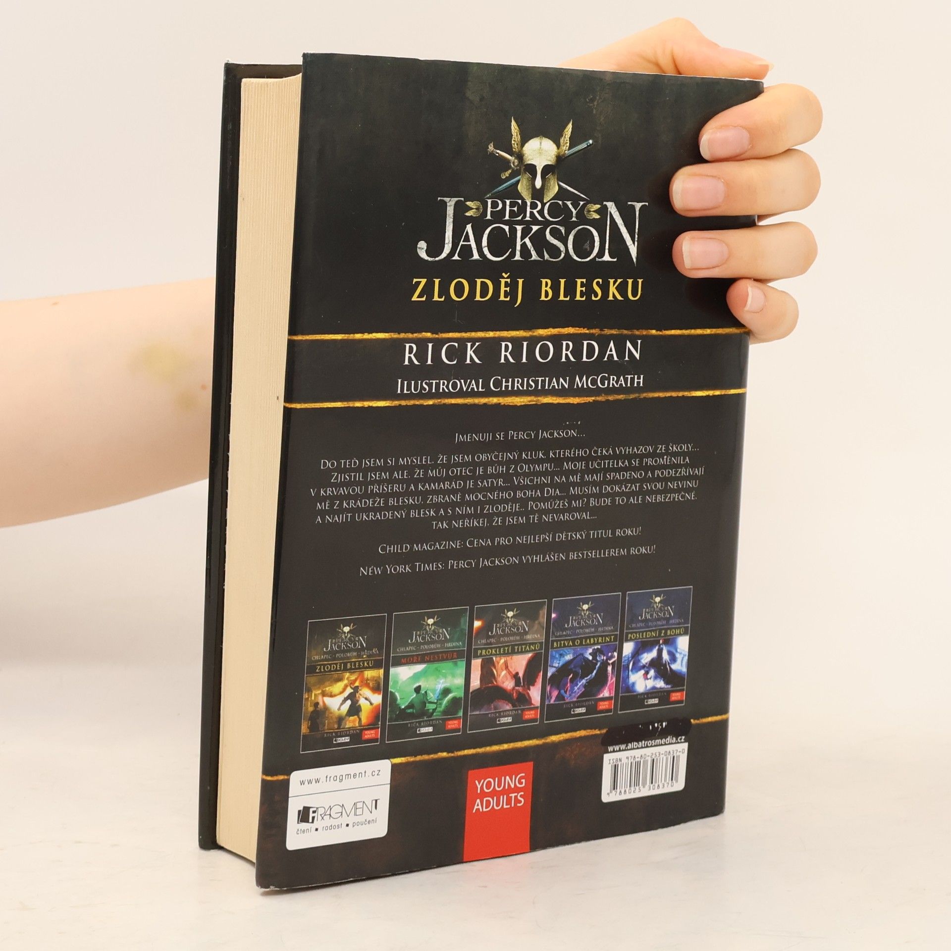 Rick Riordan Percy Jackson. Zloděj blesku