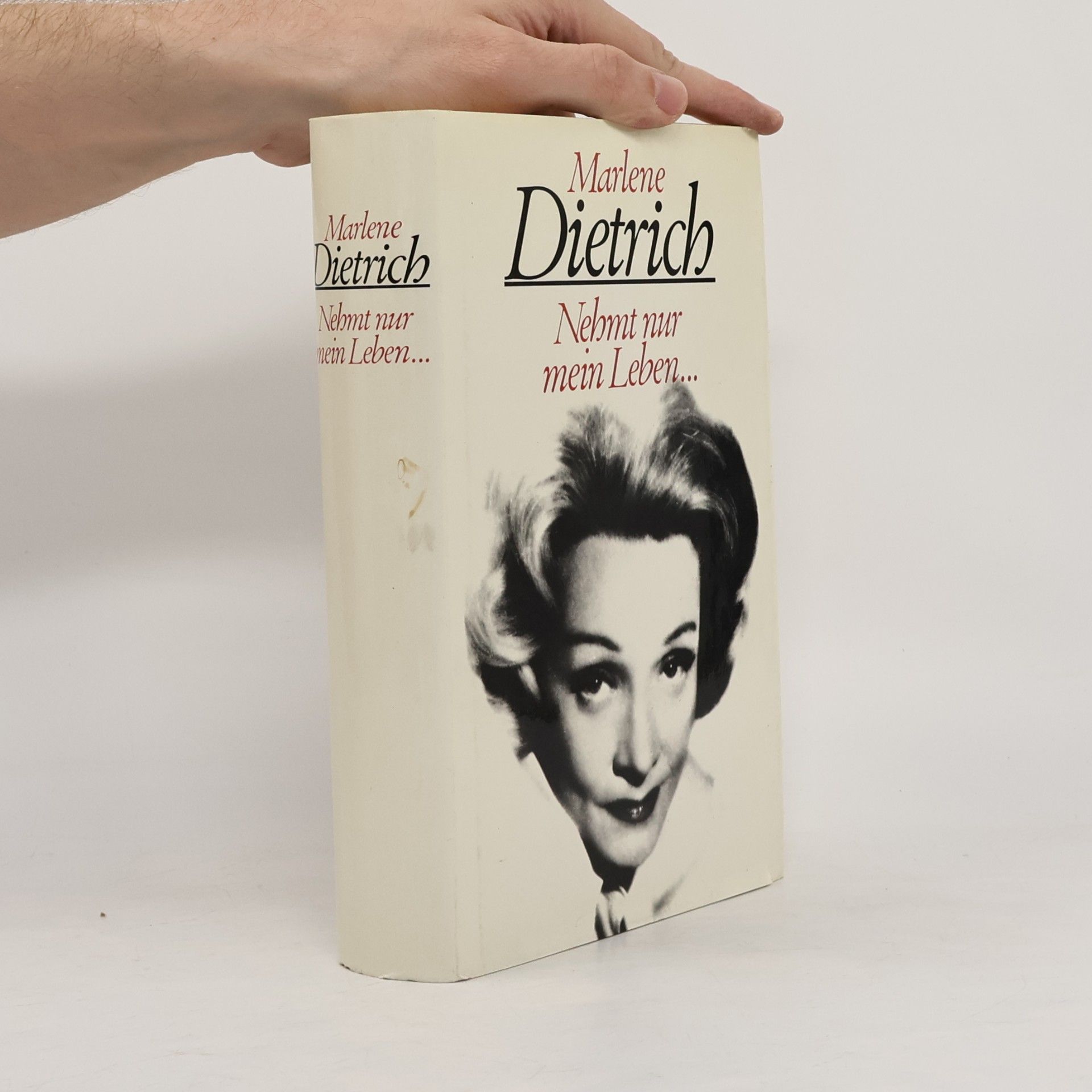 Marlene Dietrich Nehmt nur mein Leben...