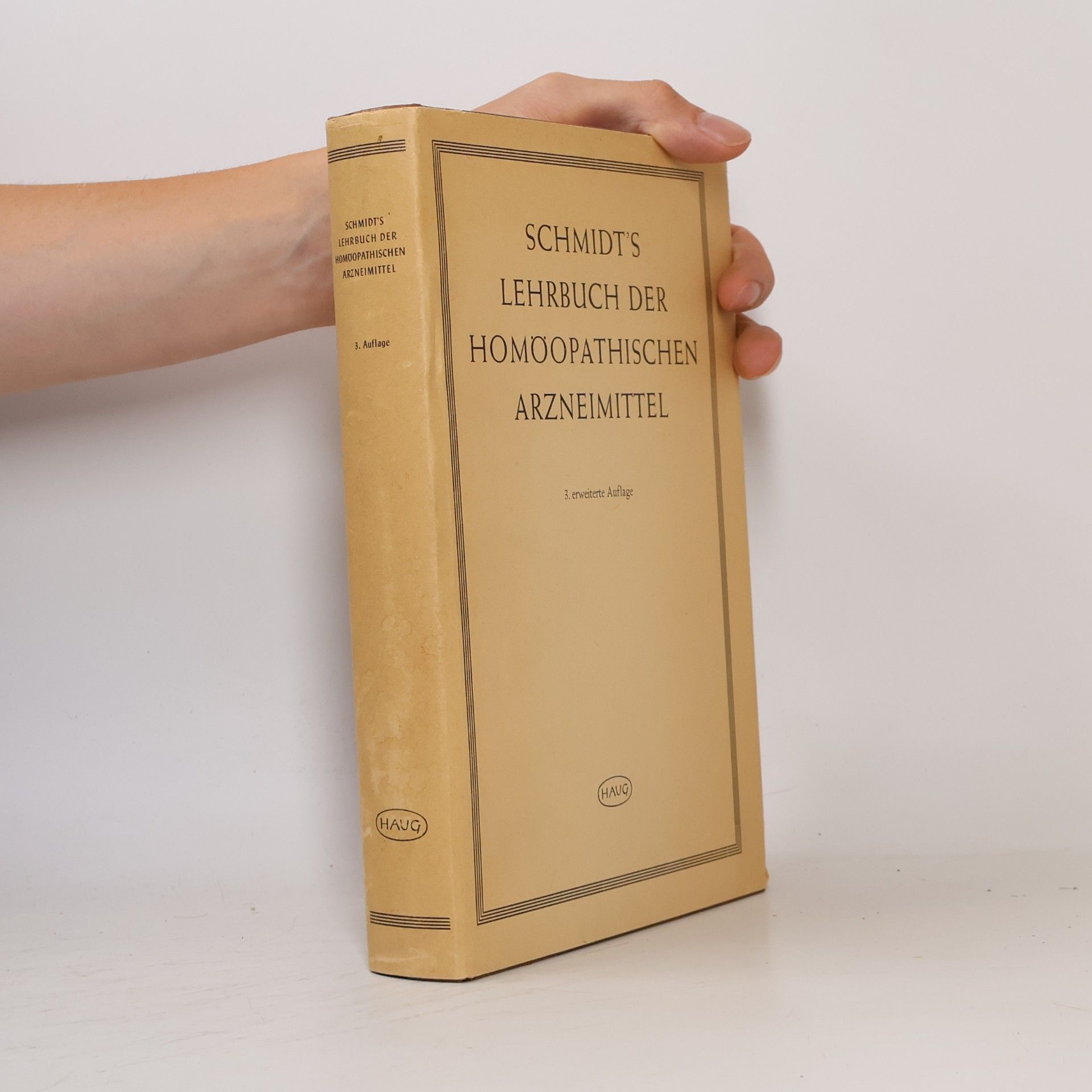 K. Saller Schmidt's Lehrbuch der homöopathischen Arzneimittel