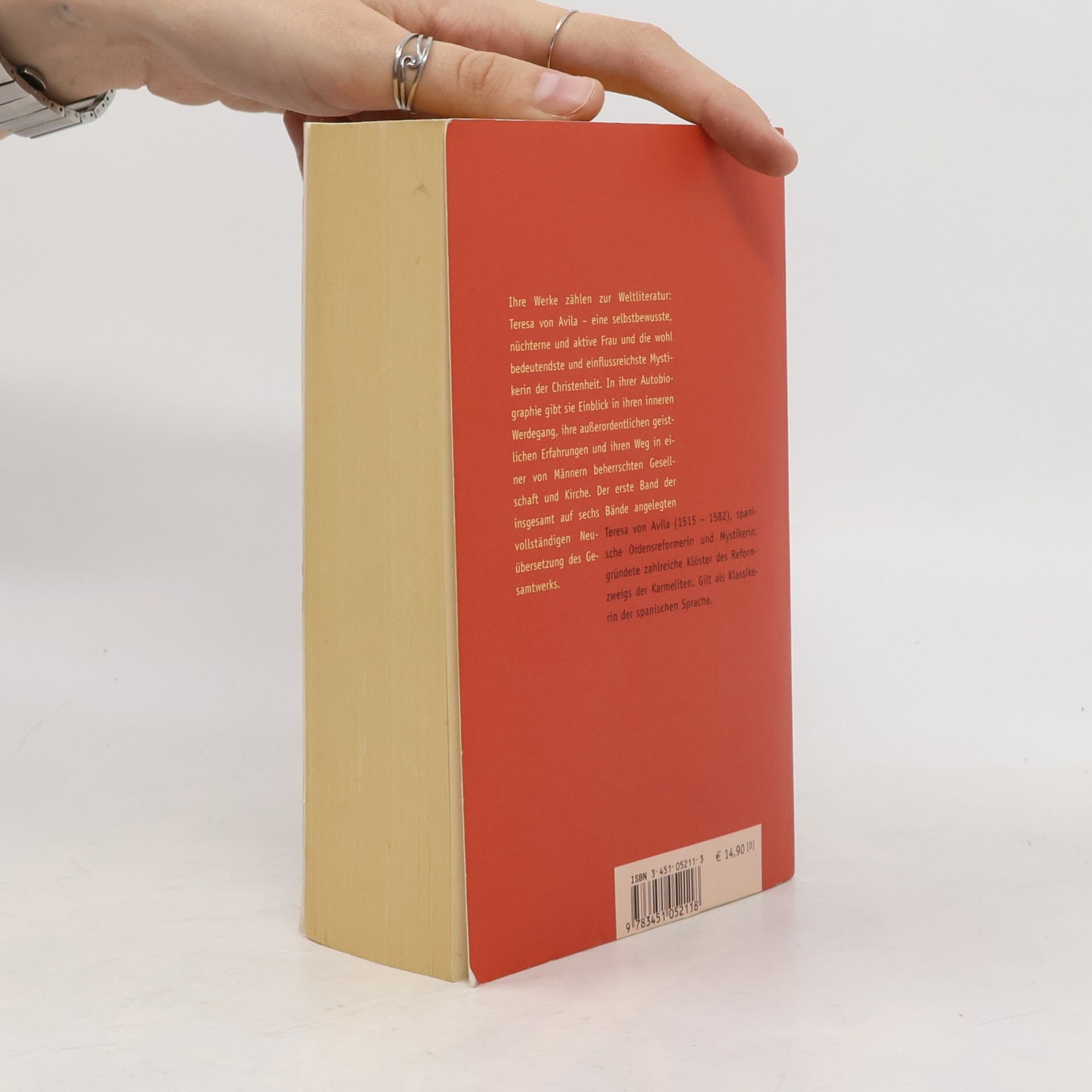 Teresa von Ávila Das Buch meines Lebens