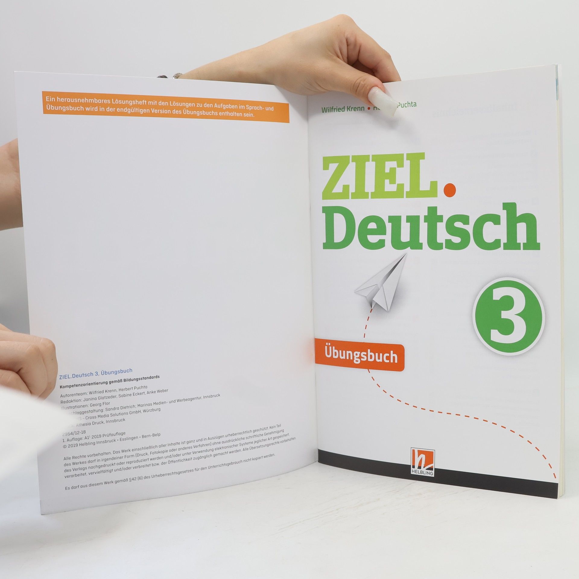Wilfried Krenn Ziel. Deutsch 3. Übungsbuch