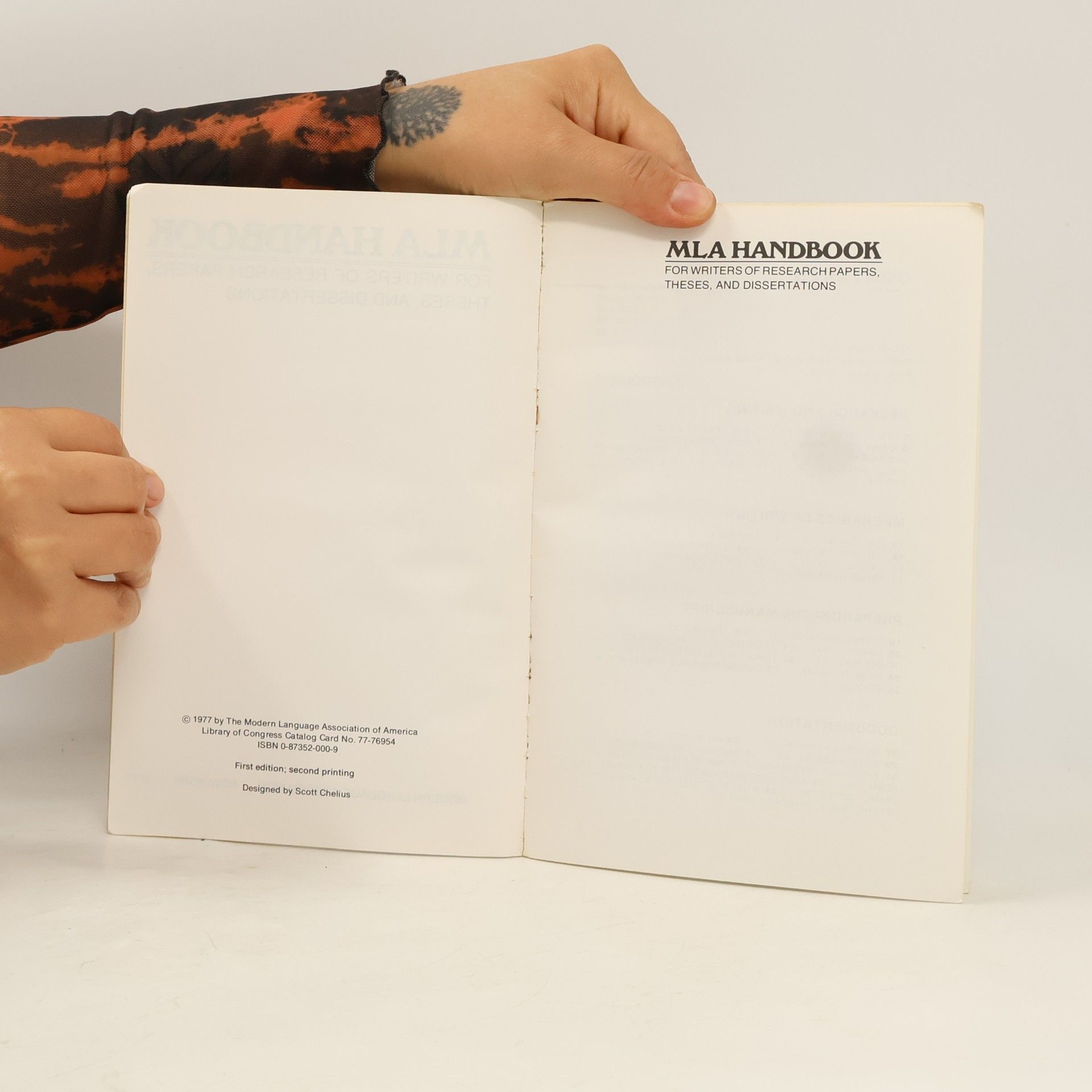 Joseph Gibaldi MLA Handbook for Writers of Research Papers, Theses, and Dissertations.