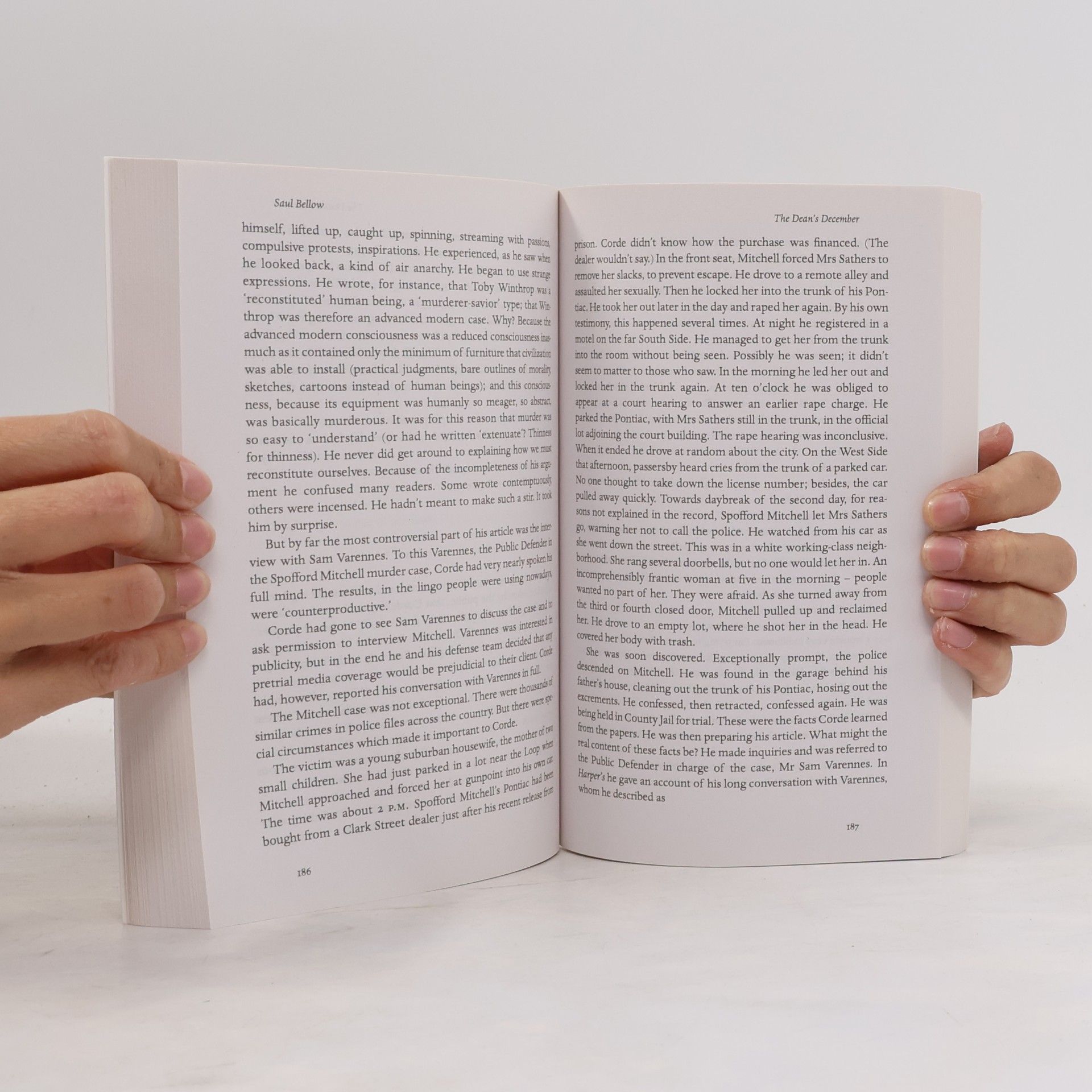Saul Bellow Modern Classics: The Dean's December