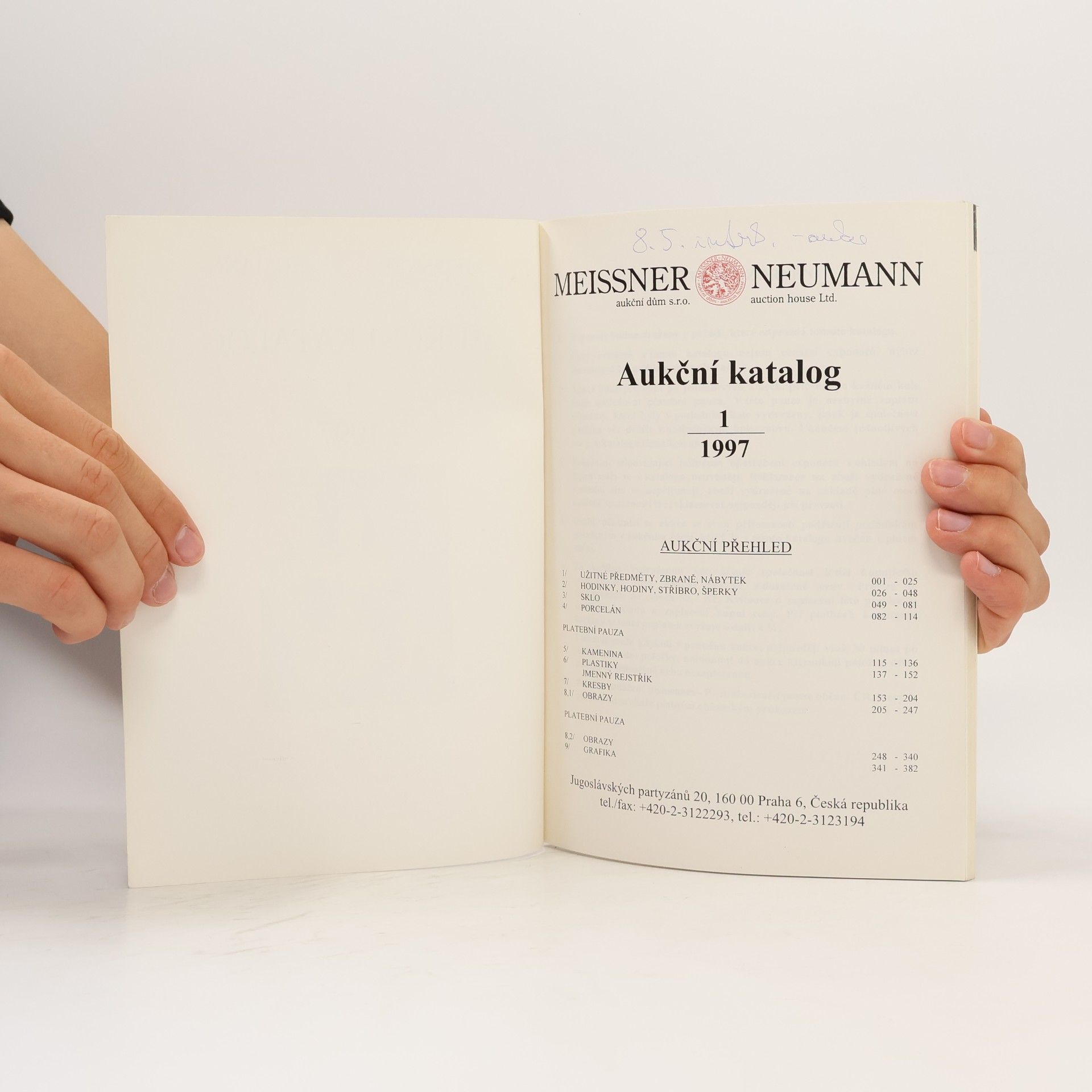 Kolektiv autorů Aukční katalog 1/1997