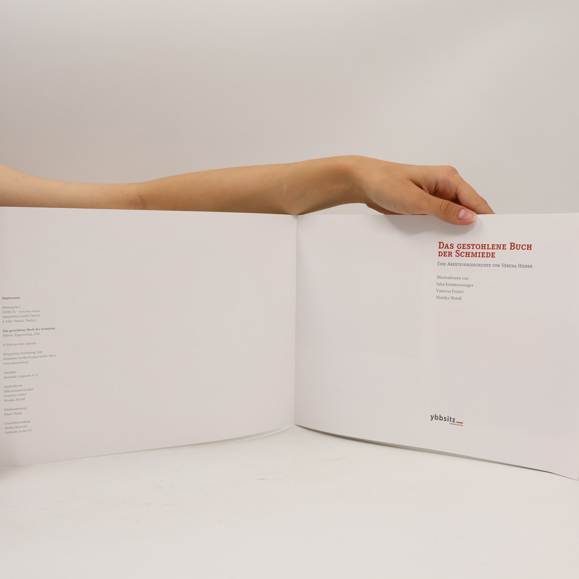 Verena Hieber Das gestohlene Buch der Schmiede