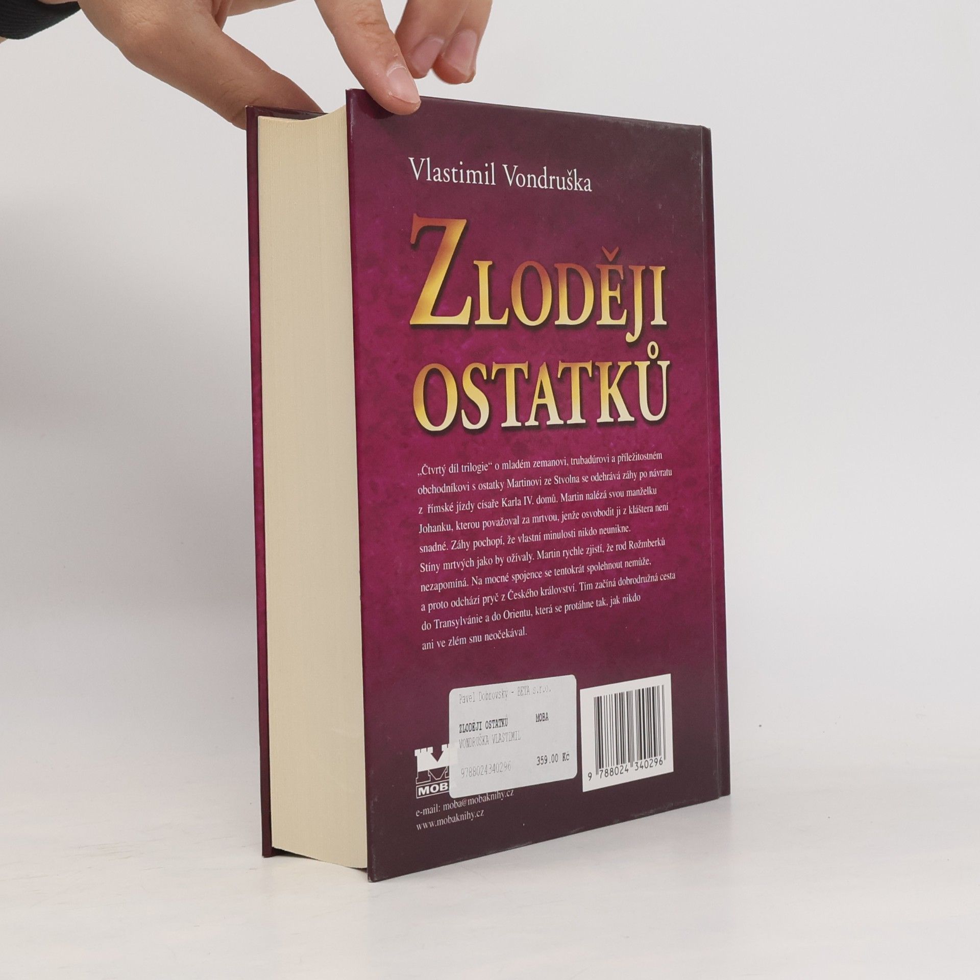 Vlastimil Vondruška Zloději ostatků