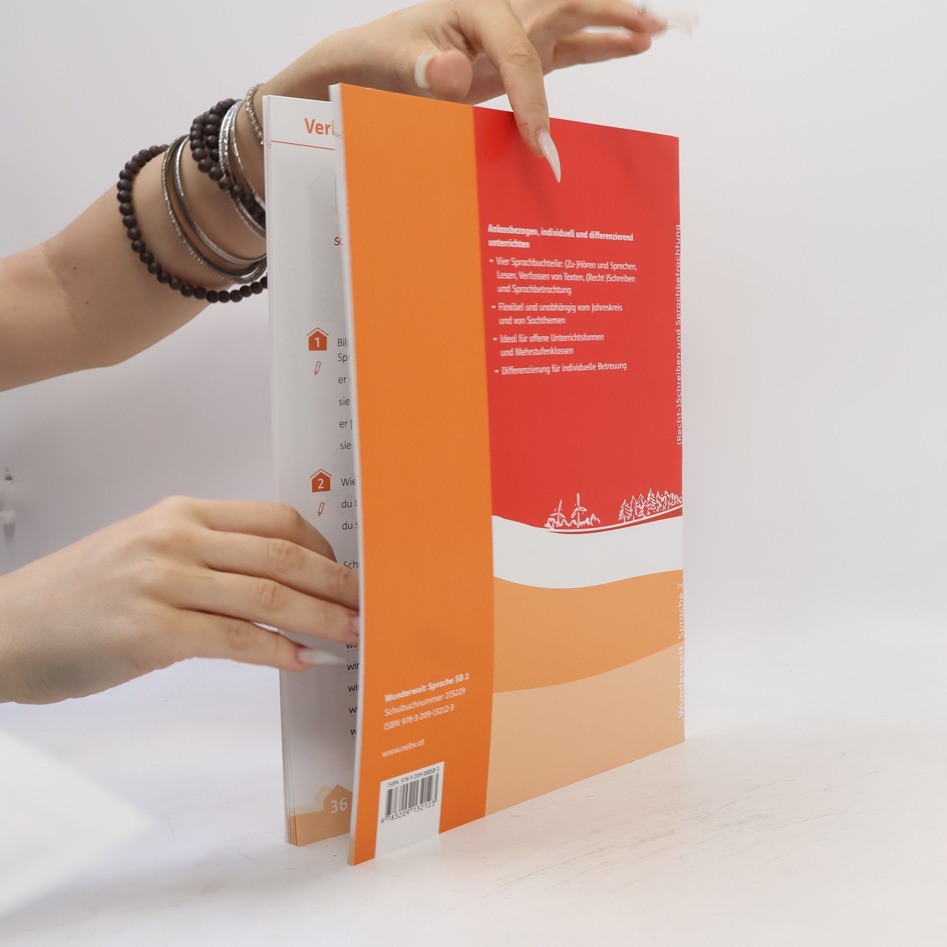 Karin Henickl Wunderwelt Sprache 2, Schulbuch in vier Teilen