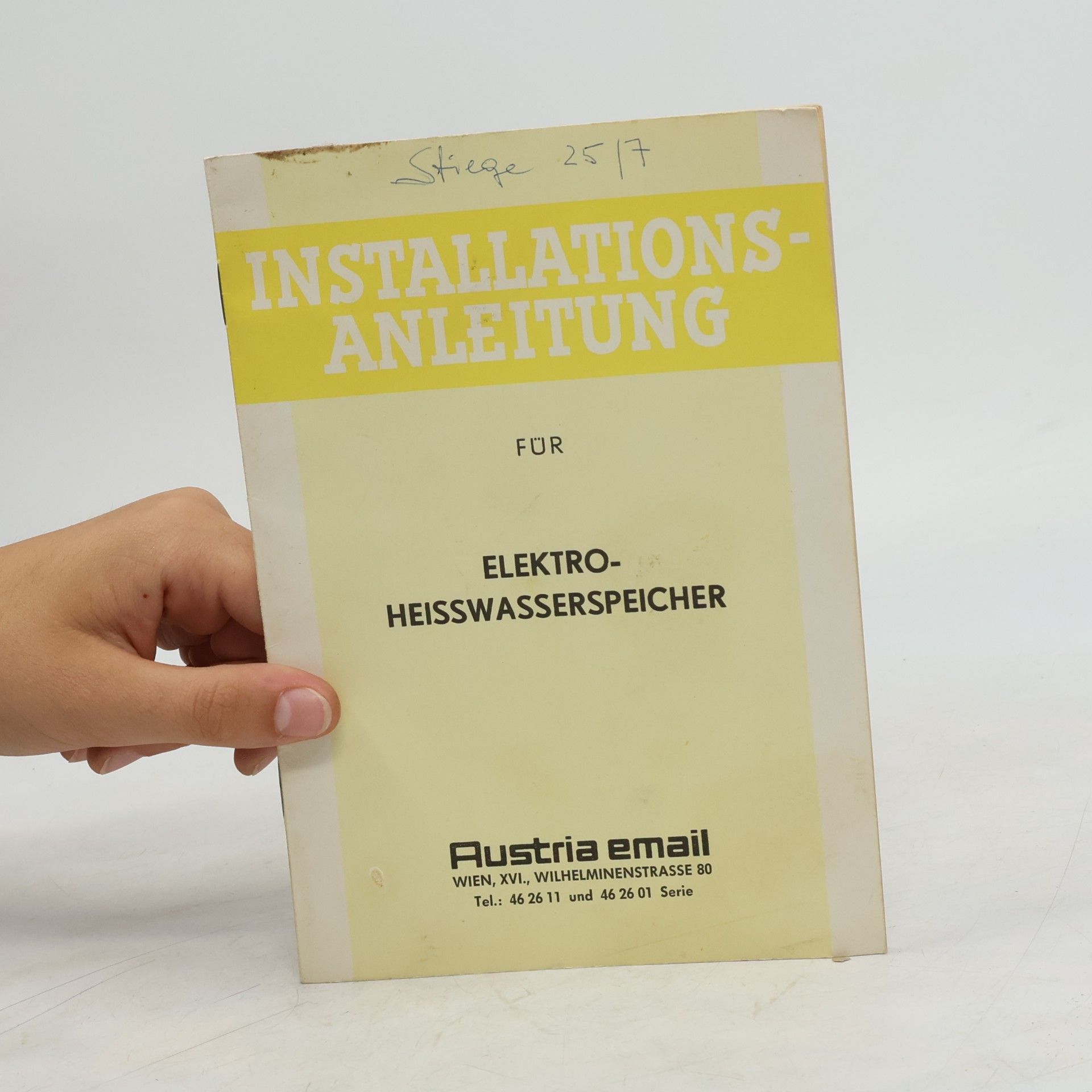 Autorenkollektiv Installations-Anleitung für Elektro-Heisswasserspeicher