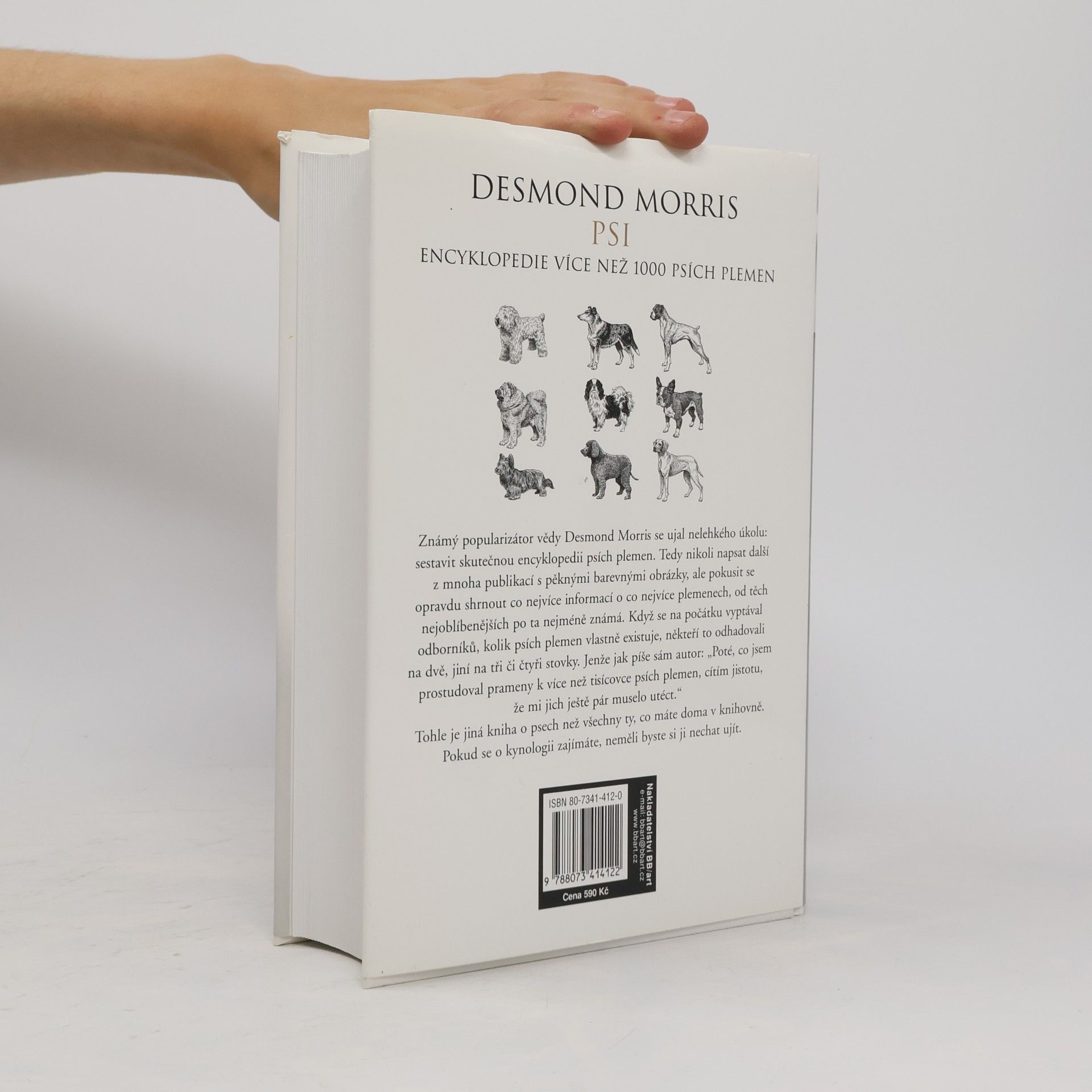 Desmond Morris Psi: Slovník psích plemen