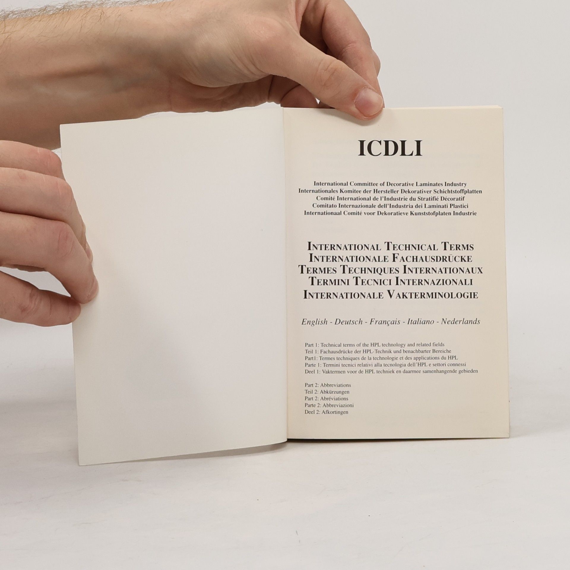 Autorenkollektiv ICDLI Technical Terms