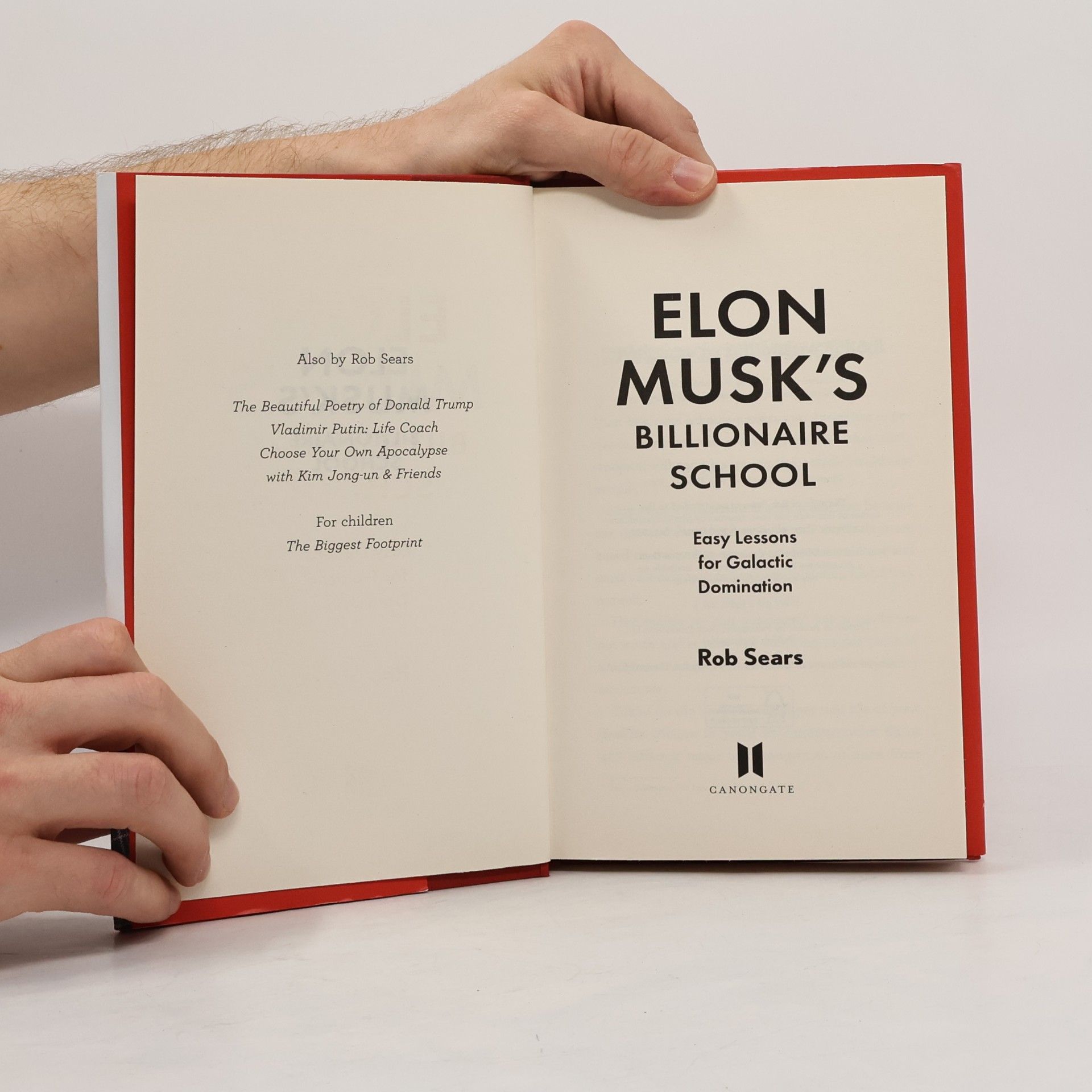 Rob Sears Elon Musk's Billionaire School