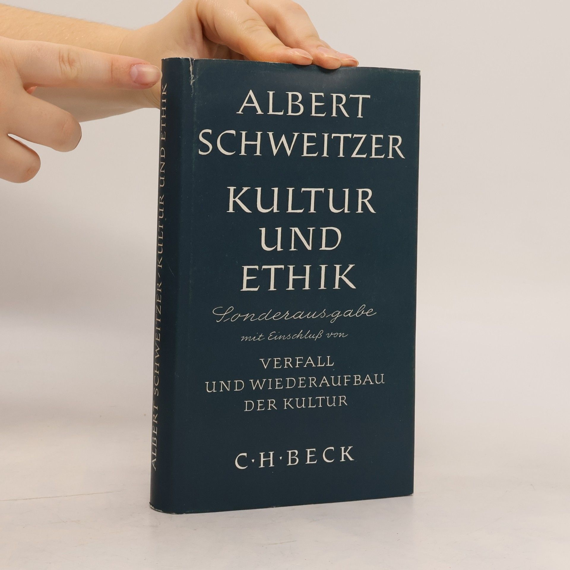 Albert Schweitzer Kultur und Ethik