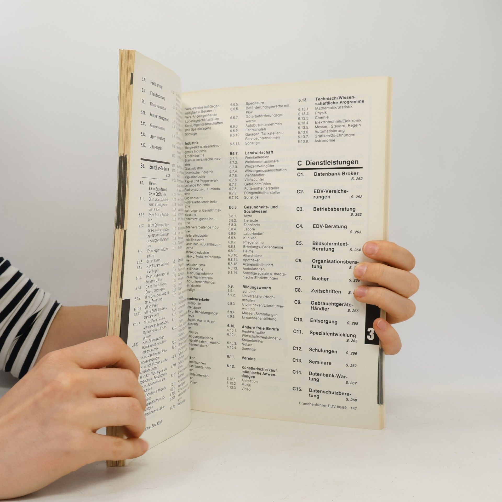 Autorenkollektiv Branchenführer EDV 1988/89
