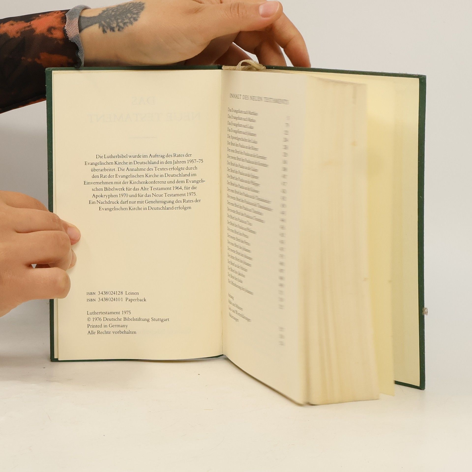 Martin Luther Das Neue Testament 1975