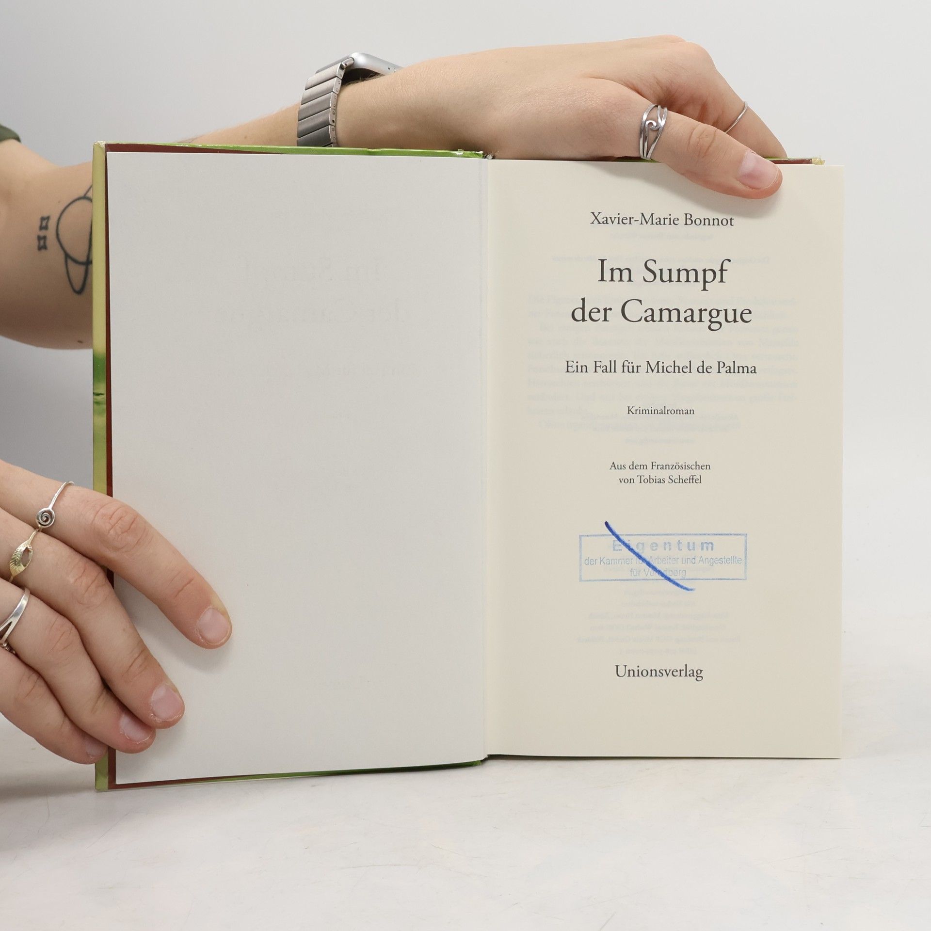 Xavier-Marie Bonnot Im Sumpf der Camargue
