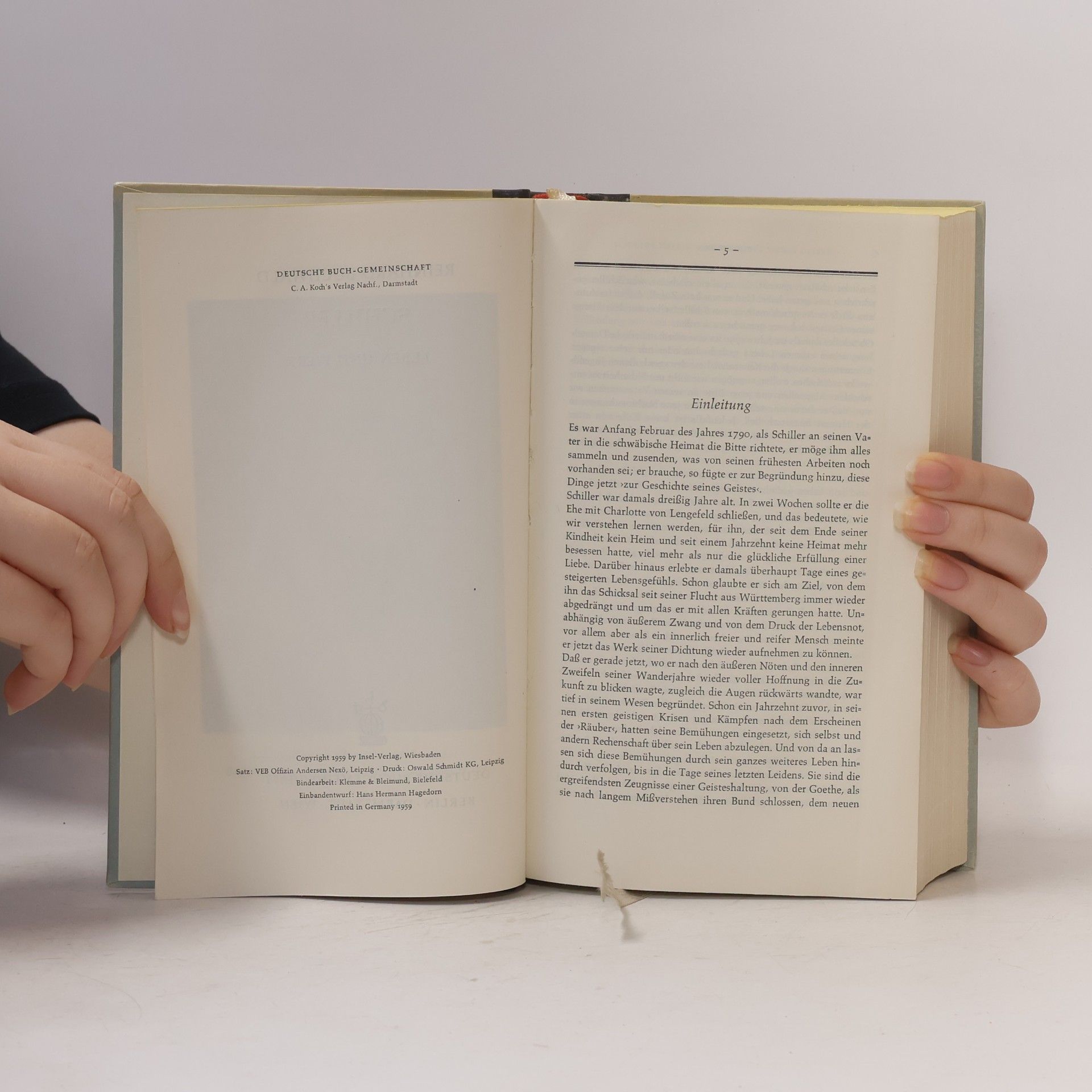 Friedrich Schiller Schiller Werke