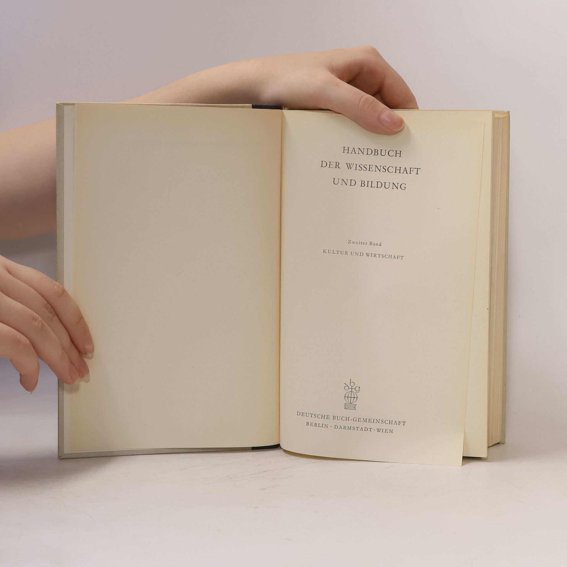 Collectif d'auteurs Handbuch der Wissenschaft und Bildung II.