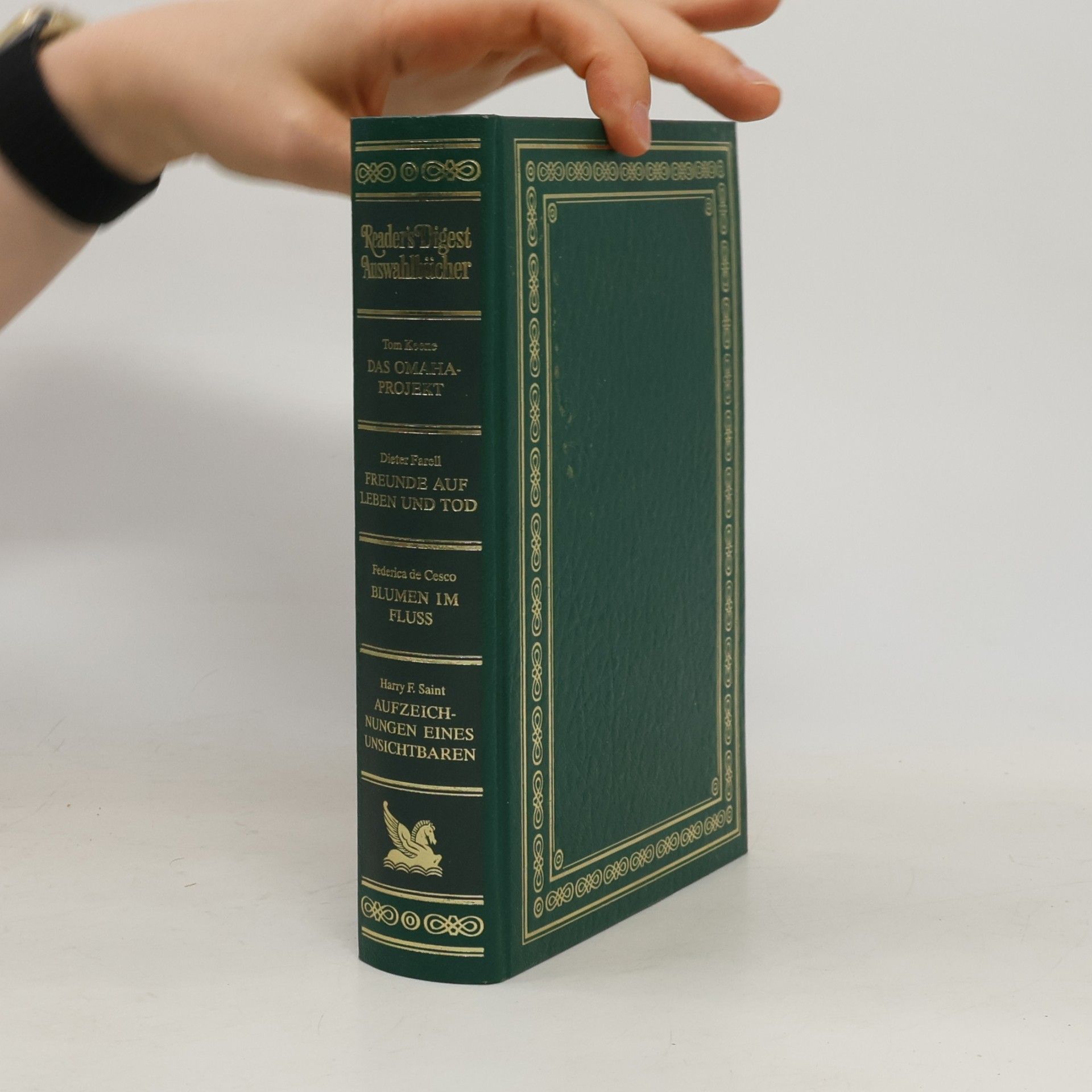 Reader's Digest Auswahlbücher. Das Omaha-Projekt, Freunde auf Leben und Tod, Blumen im Fluss, Aufzeichnungen eines Unsichtbaren