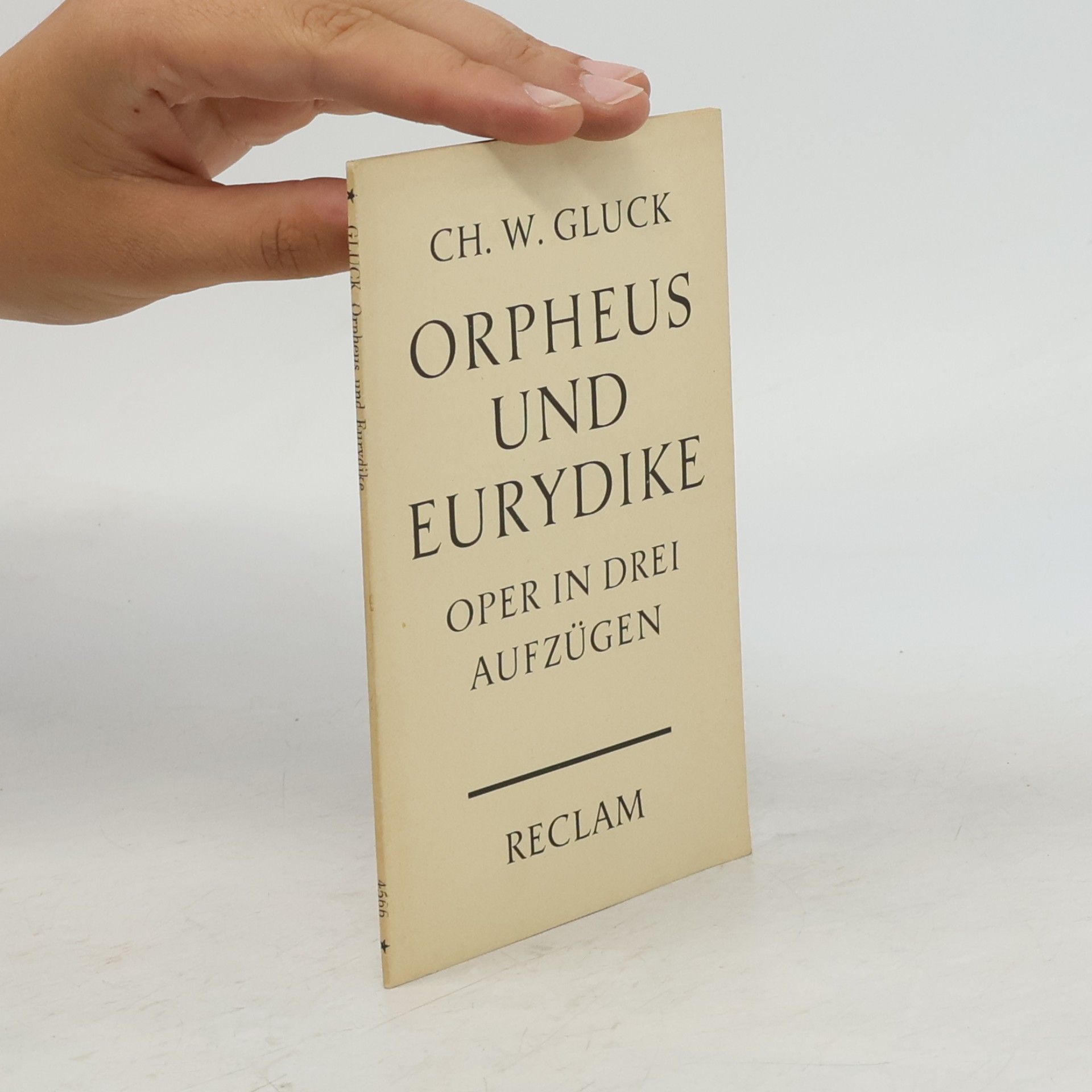 Ch. W. Gluck Orpheus und Eurydike