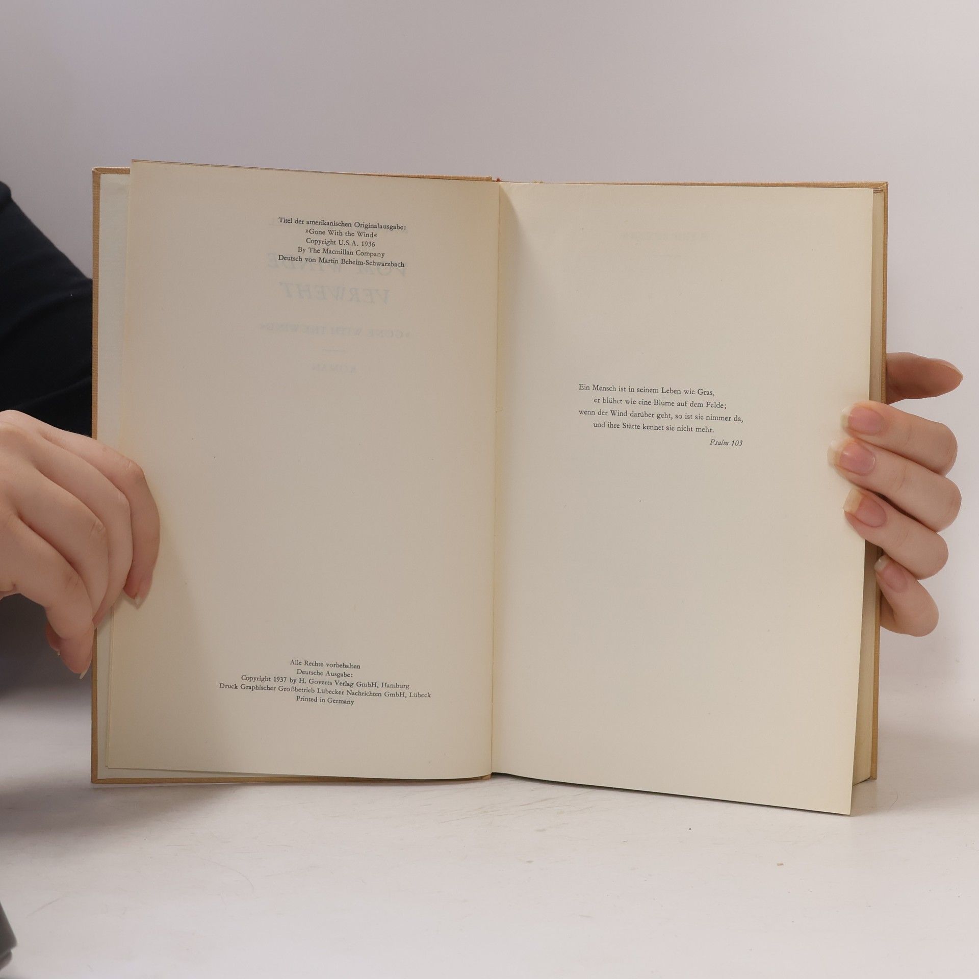 Margaret Mitchell Vom Winde Verweht