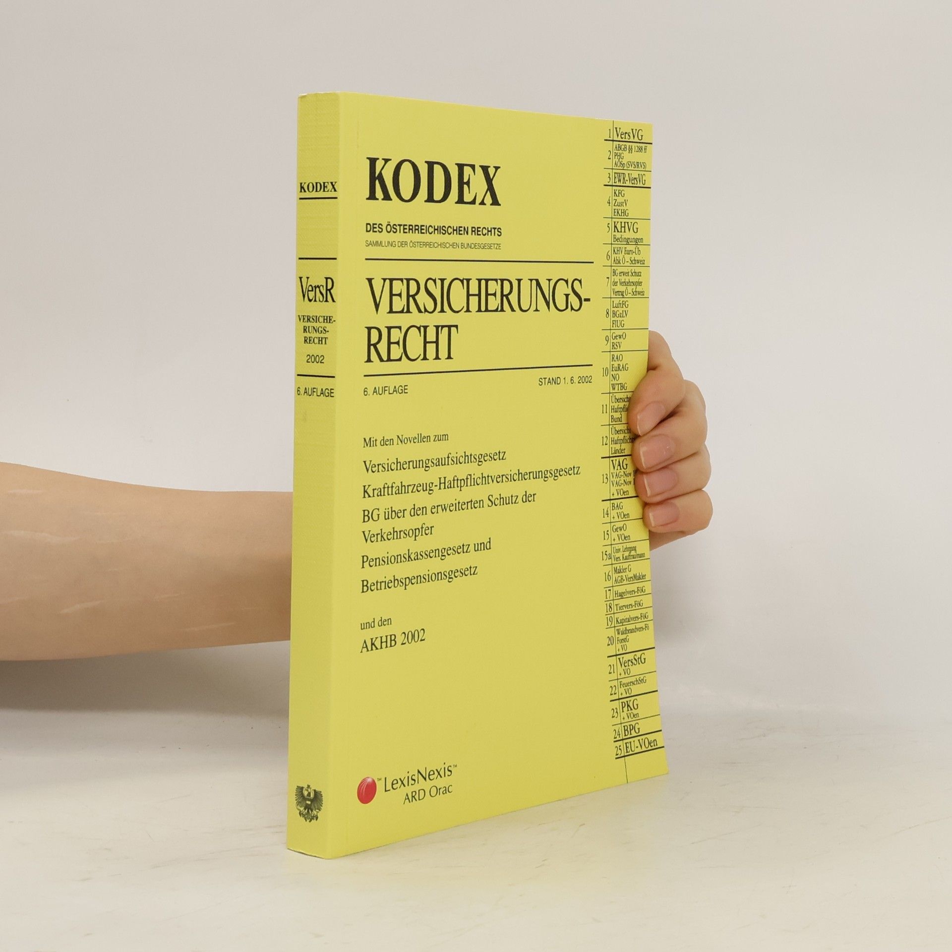 Gerlinde Weilinger Kodex des österreichischen Rechts: Versicherungsrecht