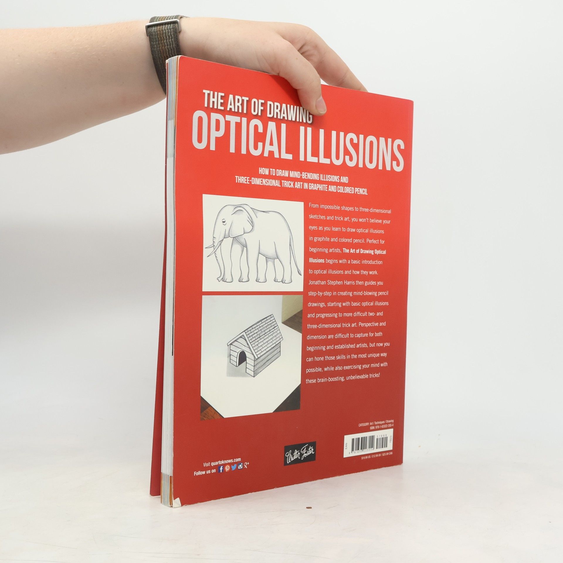 Jonathan Stephen Harris The Art of Drawing Optical Illusions