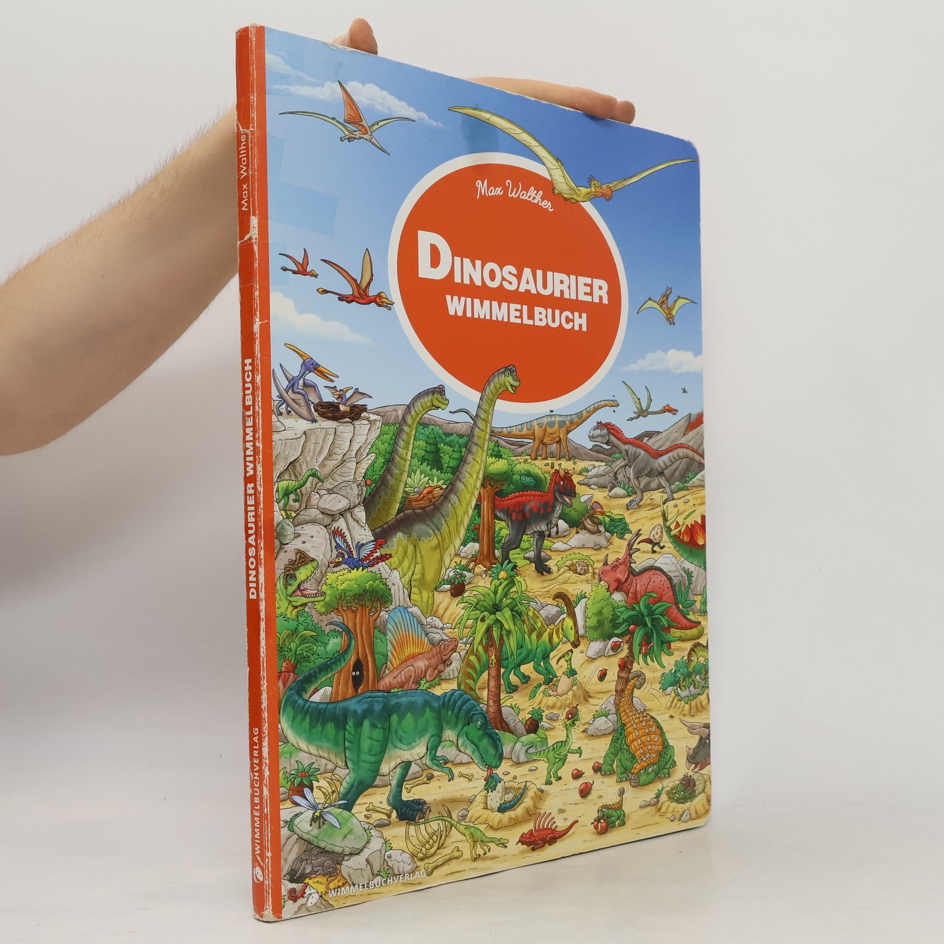 Max Walther Dinosaurier Wimmelbuch