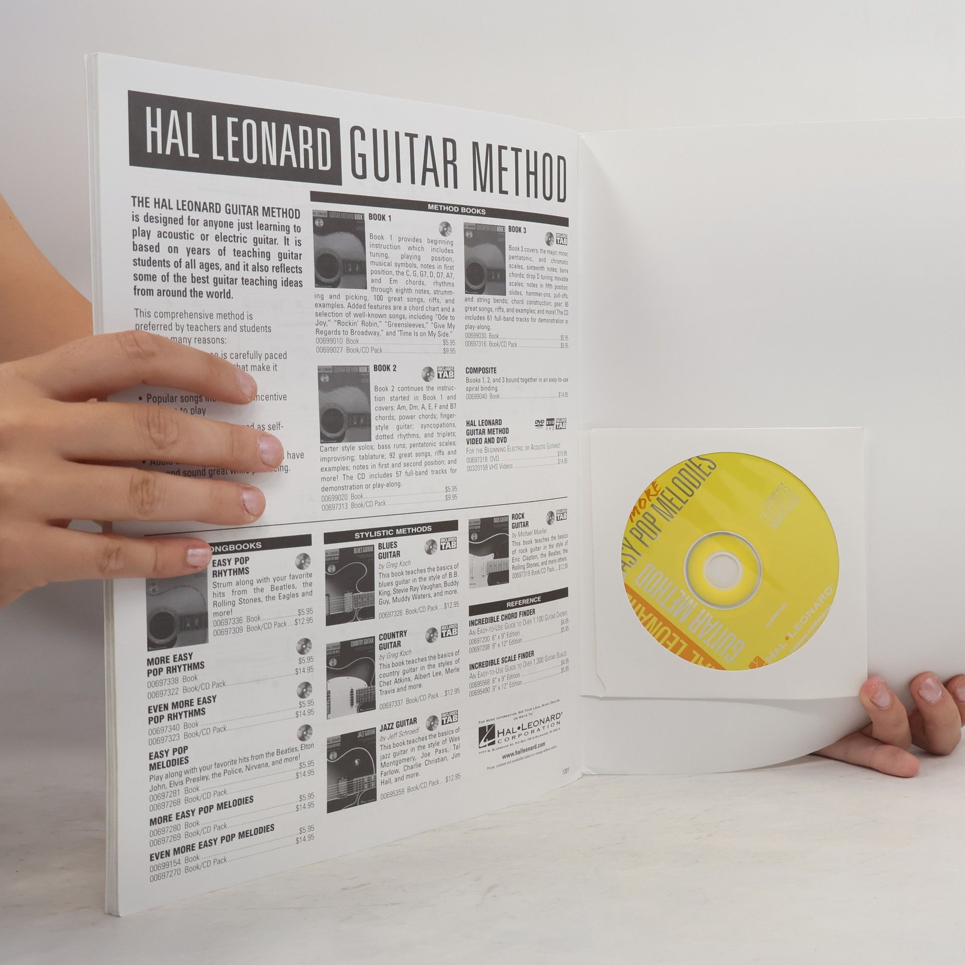 Will Schmid Hal Leonard Guitar Method: More Easy Pop Melodies