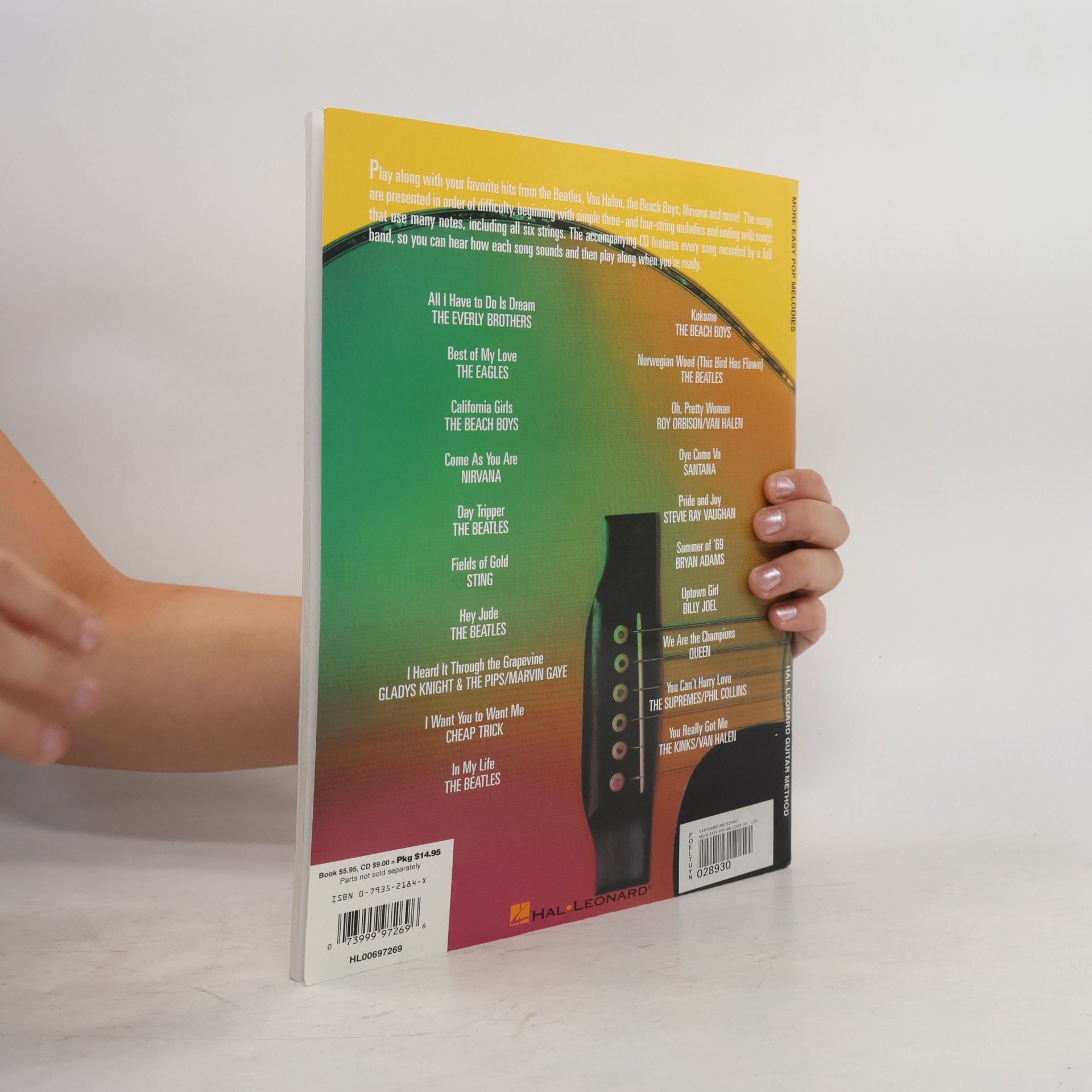 Will Schmid Hal Leonard Guitar Method: More Easy Pop Melodies