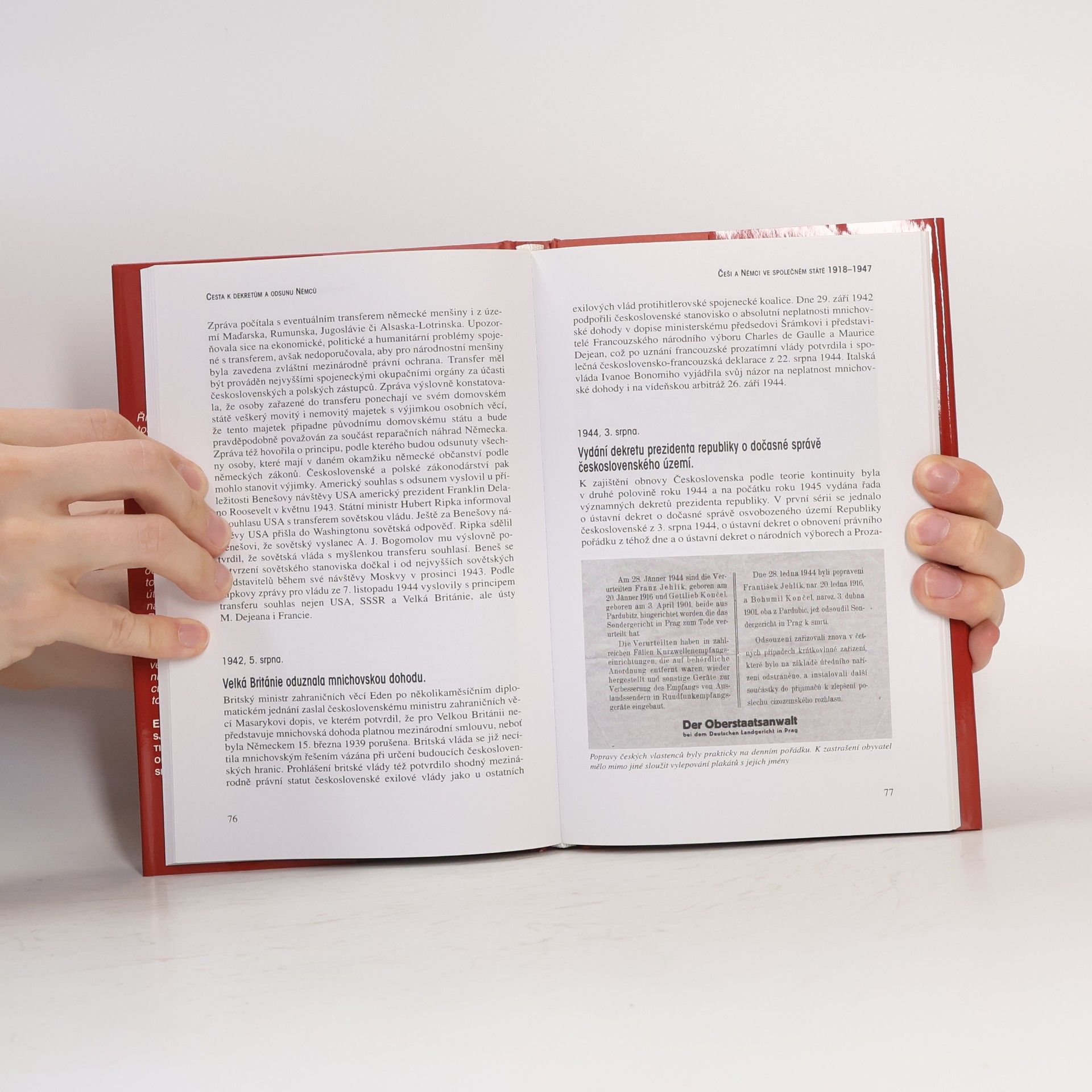 Collectif d'auteurs Cesta k dekretům a odsunu Němců