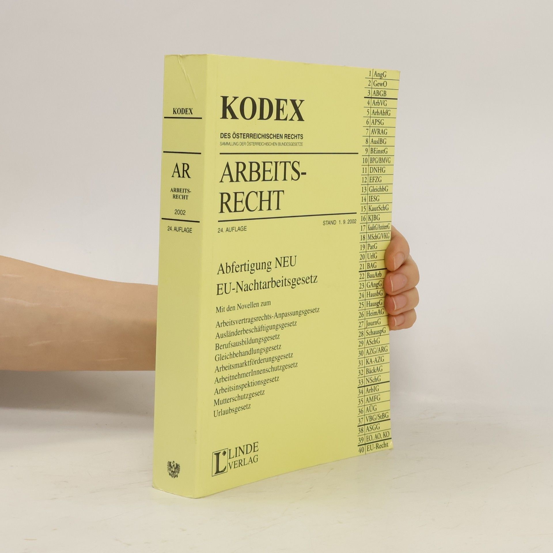 Various authors Arbeitsrecht