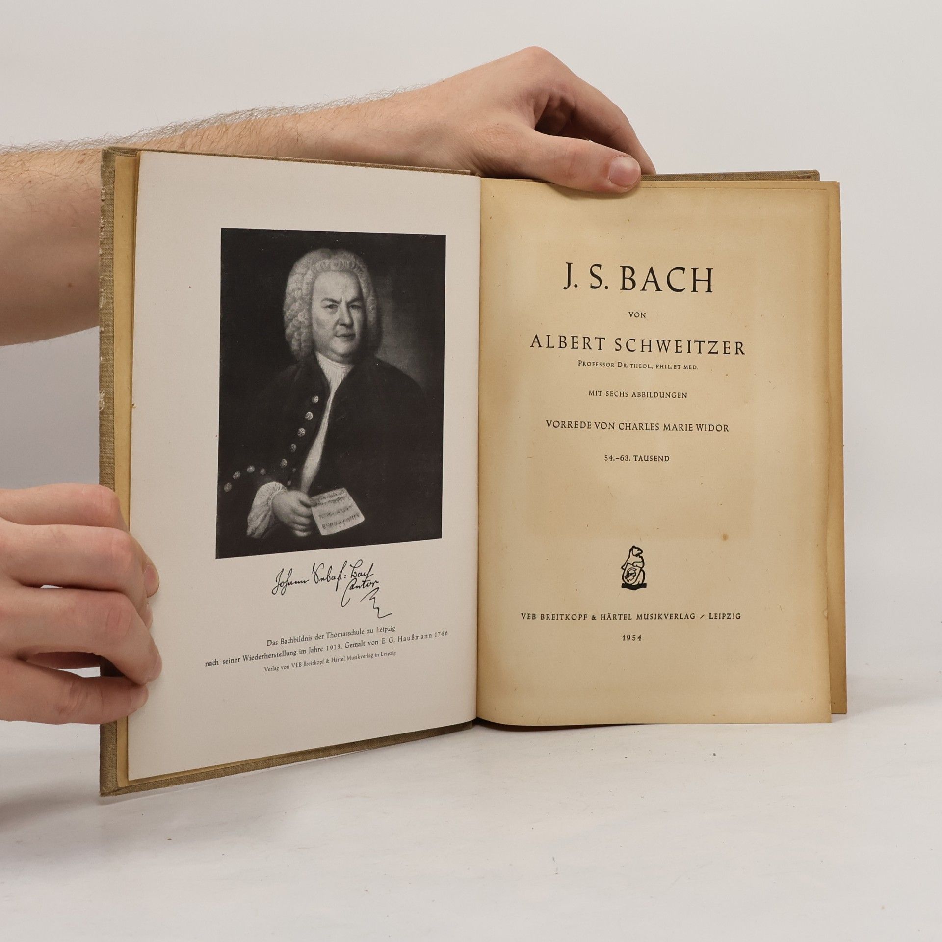 Albert Schweitzer Johann Sebastian Bach
