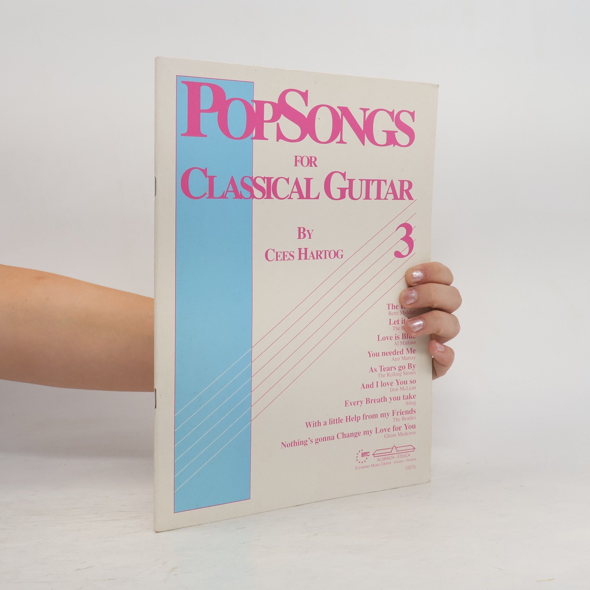CEES HARTOG Pop Songs for Classical Guitar 3