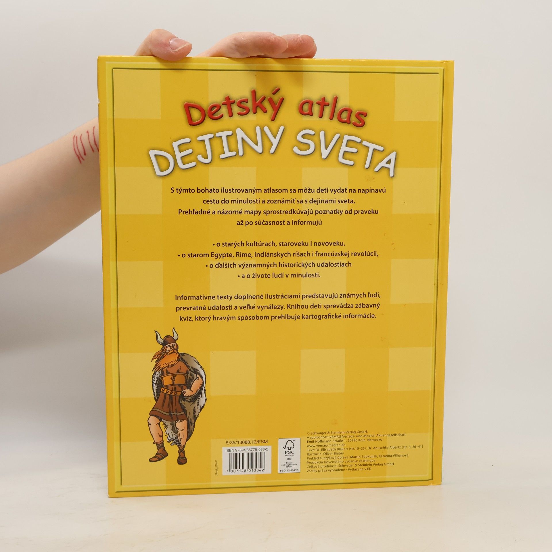 Autorenkollektiv Detský atlas. Dejiny sveta