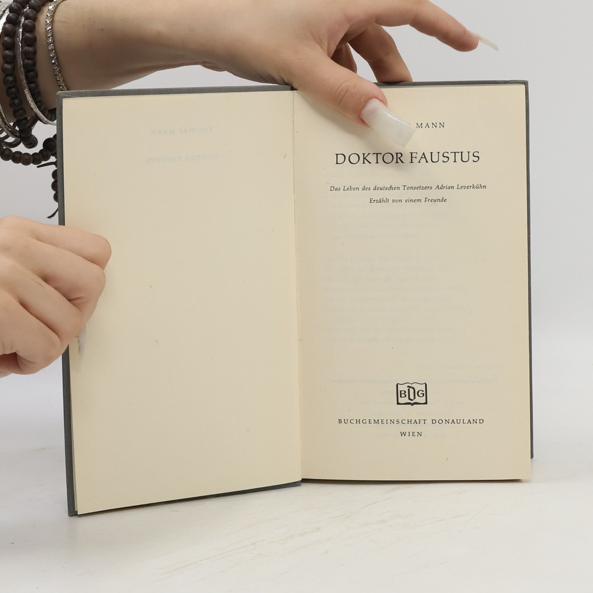 Thomas Mann Doktor Faustus