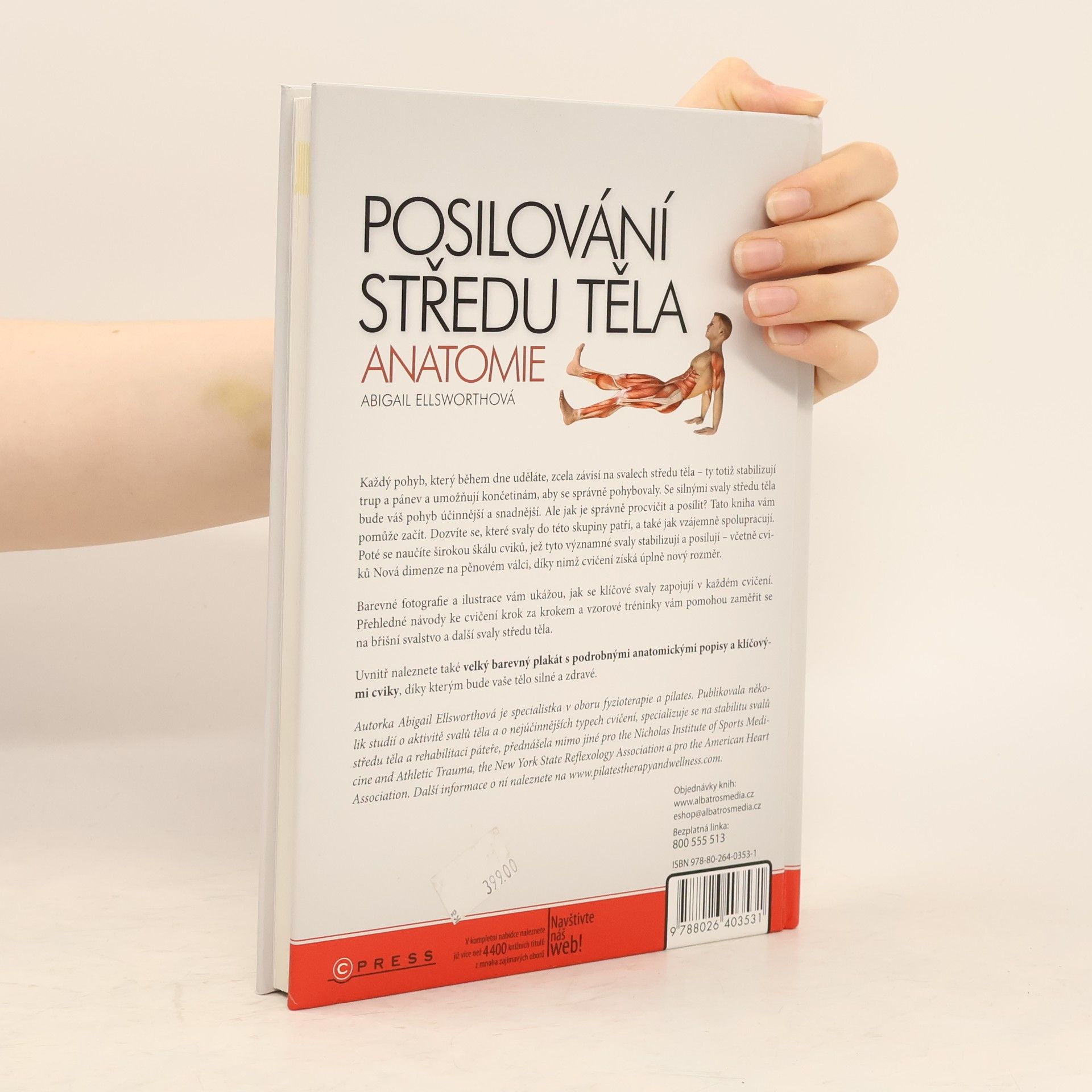 Abby Ellsworth Posilování středu těla - anatomie
