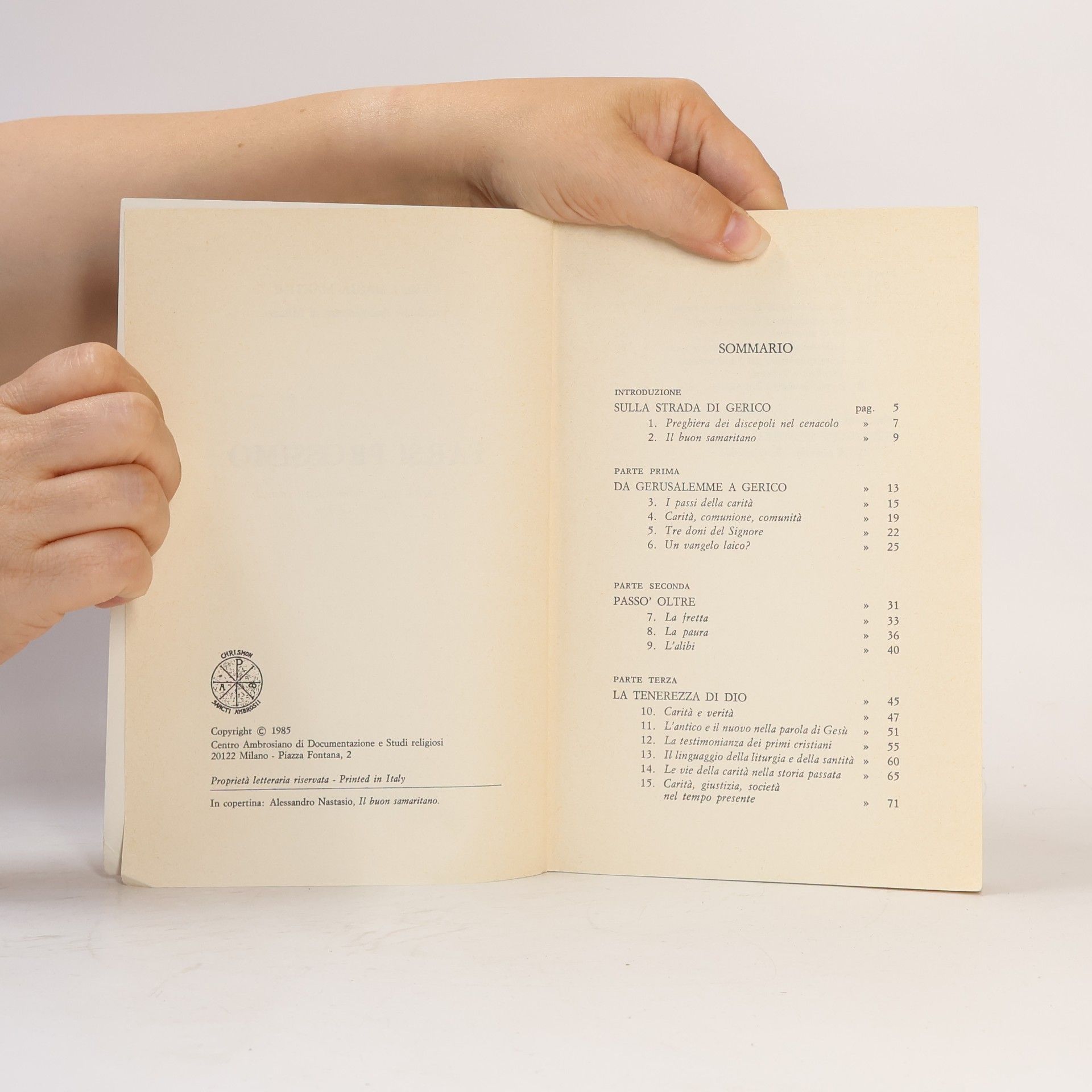Carlo Maria Martini Farsi Prossimo